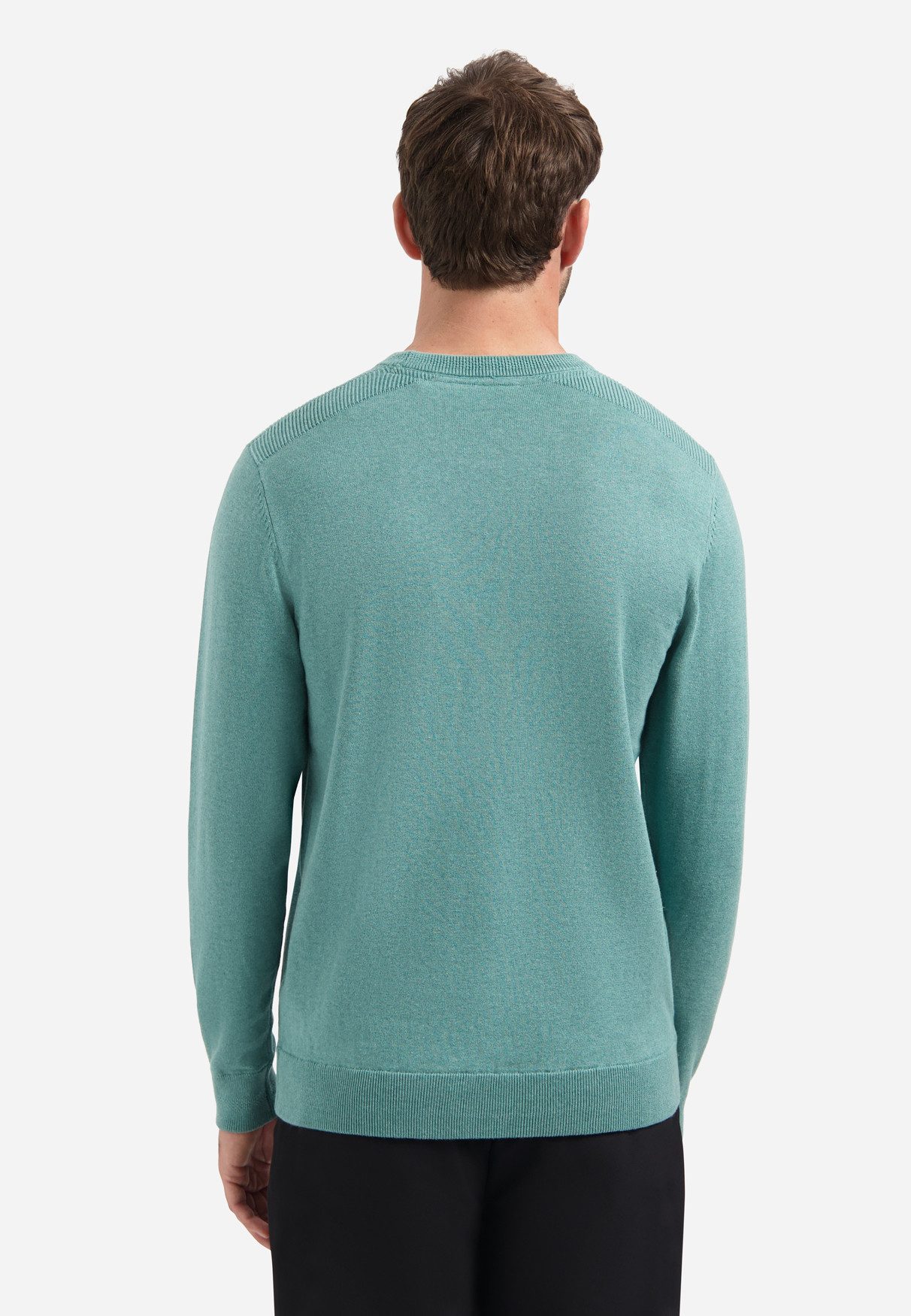 NO EXCESS Strickpullover Pullover Crewneck Melange
