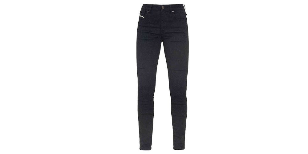 John Doe Motorradhose Ruby Damen Motorradjeans Knieprotektoren enthalten