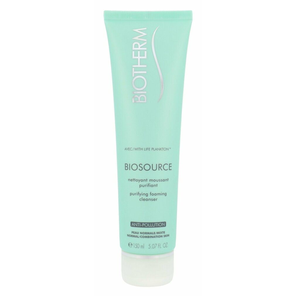 BIOTHERM Gesichts-Reinigungsschaum Biosource Nettoyant Hydra-Mineral Mousse Tonifiante 150ml mehr