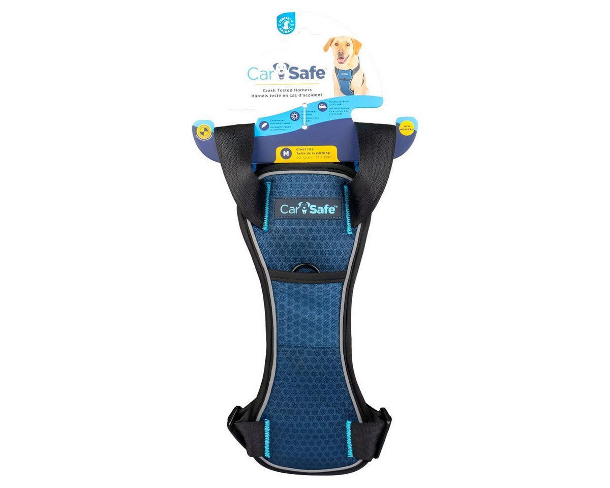 Thumbnail - Company of Animals Hunde-Geschirr CarSafe Crash Tested Hundegeschirr blau