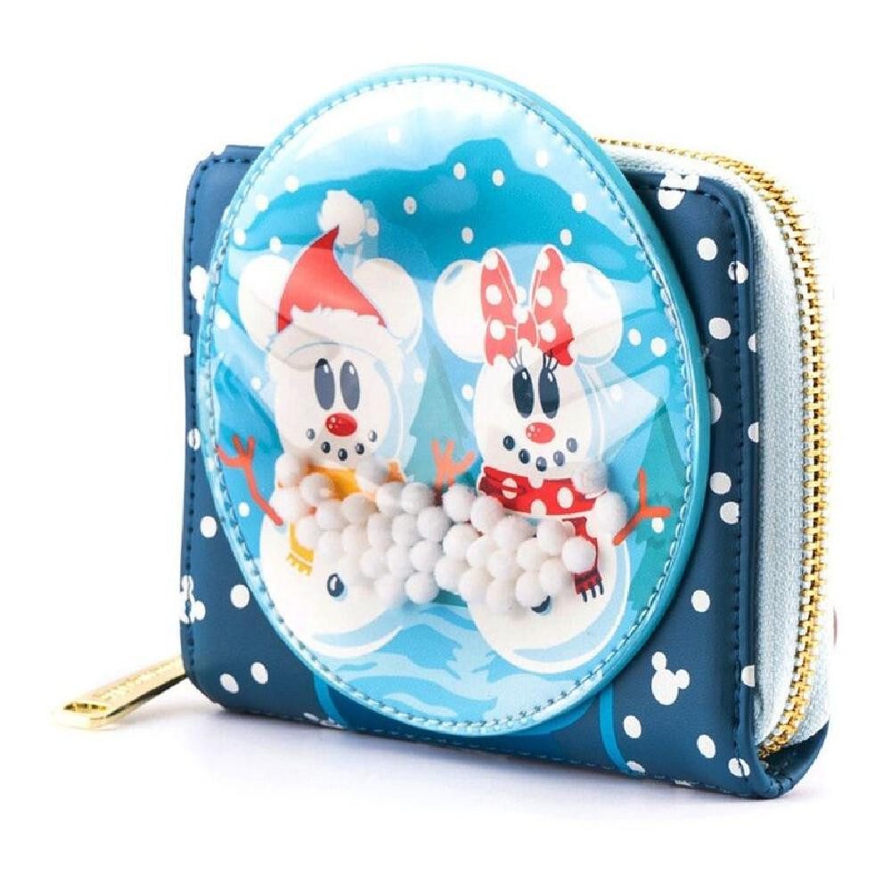 Loungefly Brieftasche Disney Snowman Mickey Minnie Brieftasche