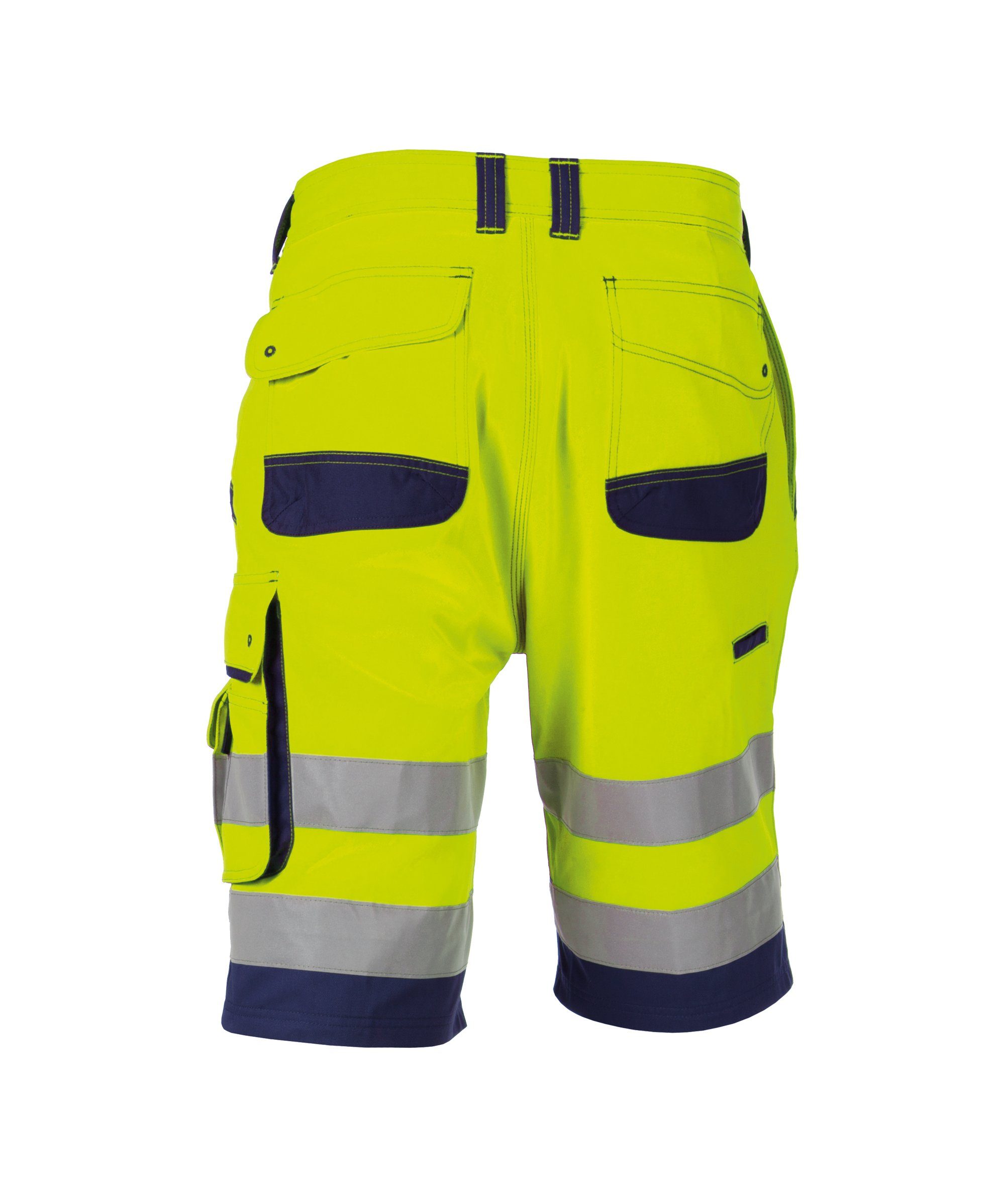 Arbeitsshorts Warnschutz-Shorts neongelb/zementgrau Lucca (1-tlg) Dassy