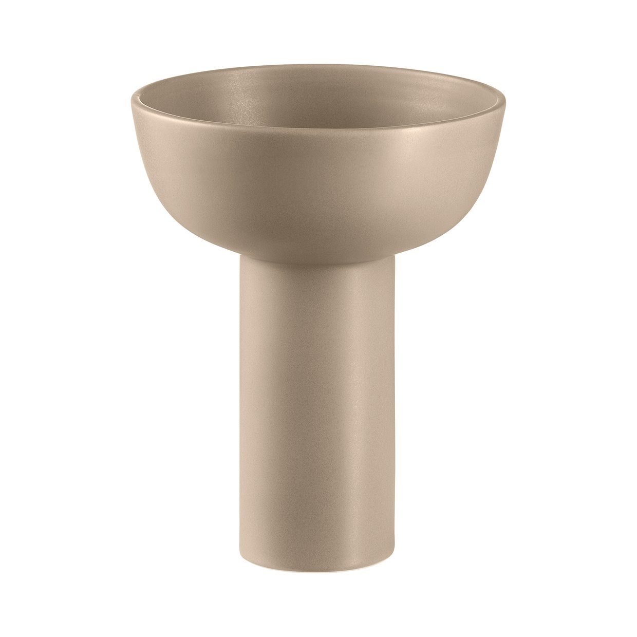 Dekovase -MIYABI- Japanische Ikebana-Vase aus Steingut: Ästhetik in Perfektion