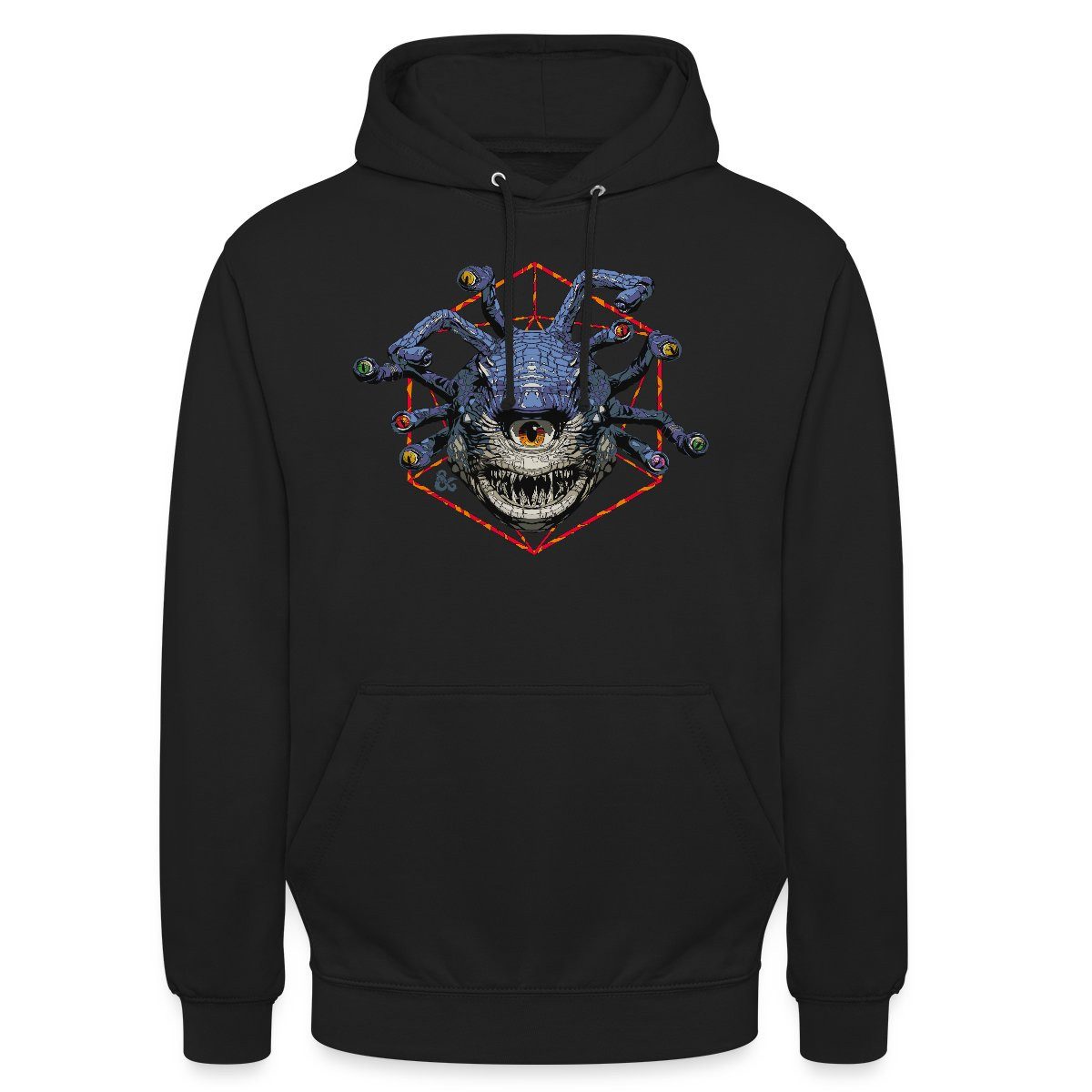 Spreadshirt Hoodie Dungeons & Dragons DND Beholder Unisex Hoodie (1-tlg)
