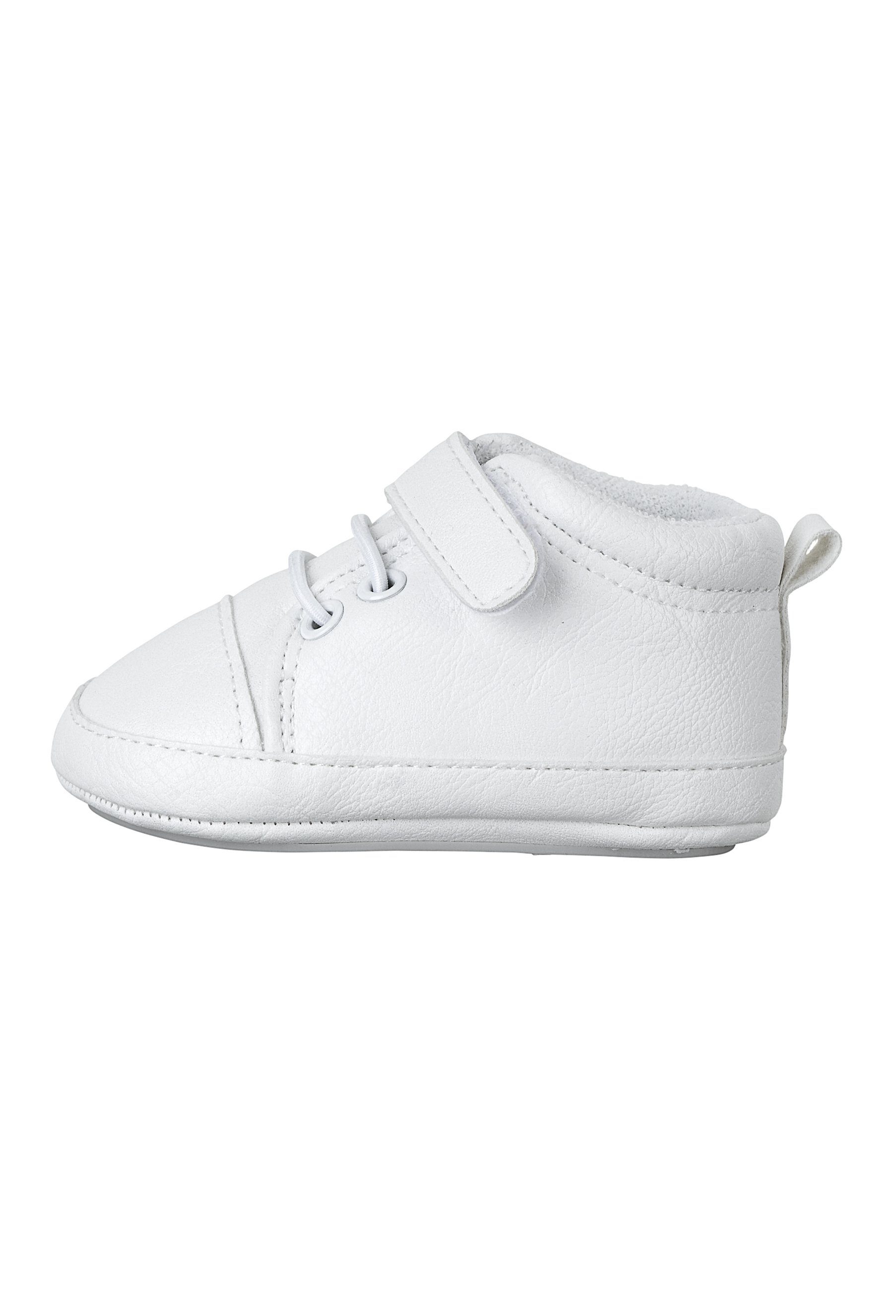 Sterntaler® Baby Schuhe uni Krabbelschuh Krabbelschuhe mit Klettverschluss, Schnürsenkel und Anti-Rutsch-Sohle – Bild 5 von 5