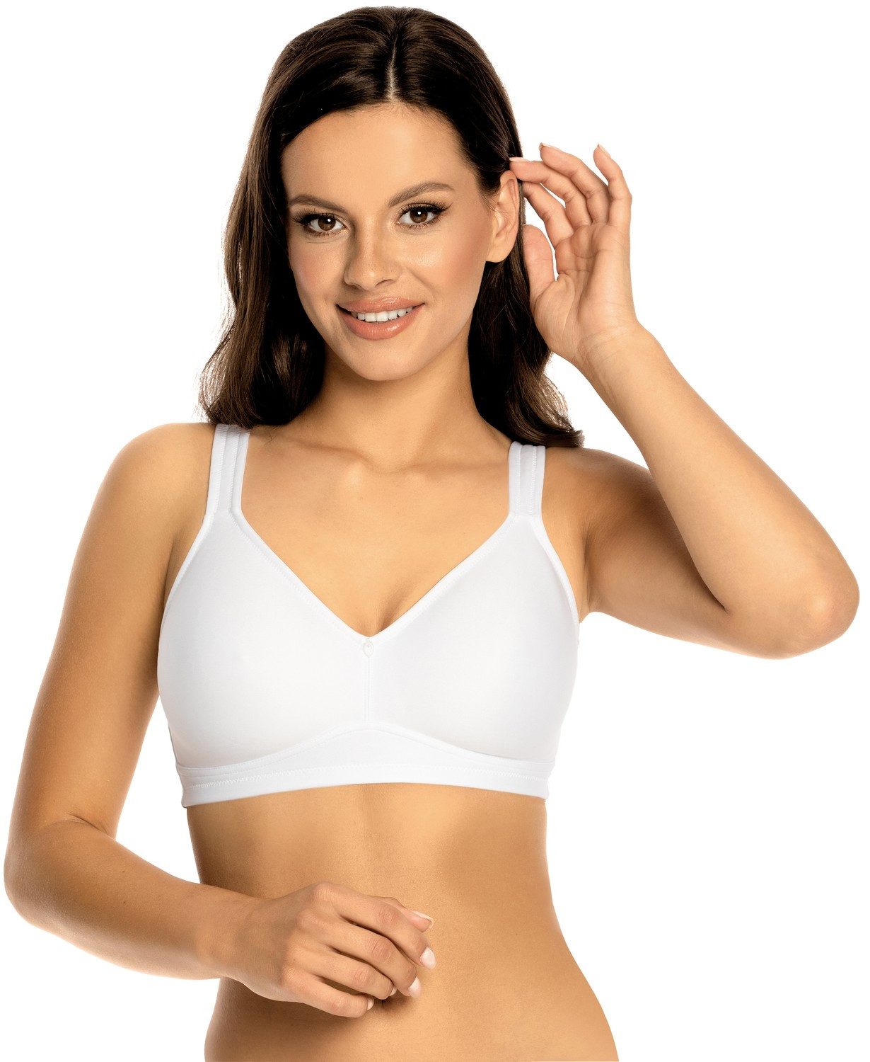 Viania Minimizer-BH 14587 (1-tlg) bügellos Minimizer Effekt für große Größen Weiß
