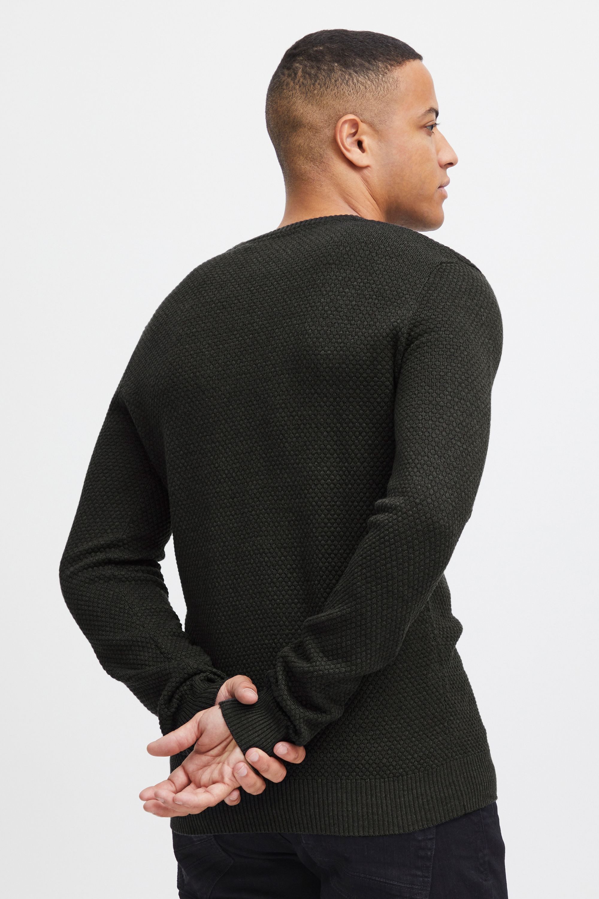 !Solid Strickpullover SDKarl Strickpullover mit Perl-Strickmuster