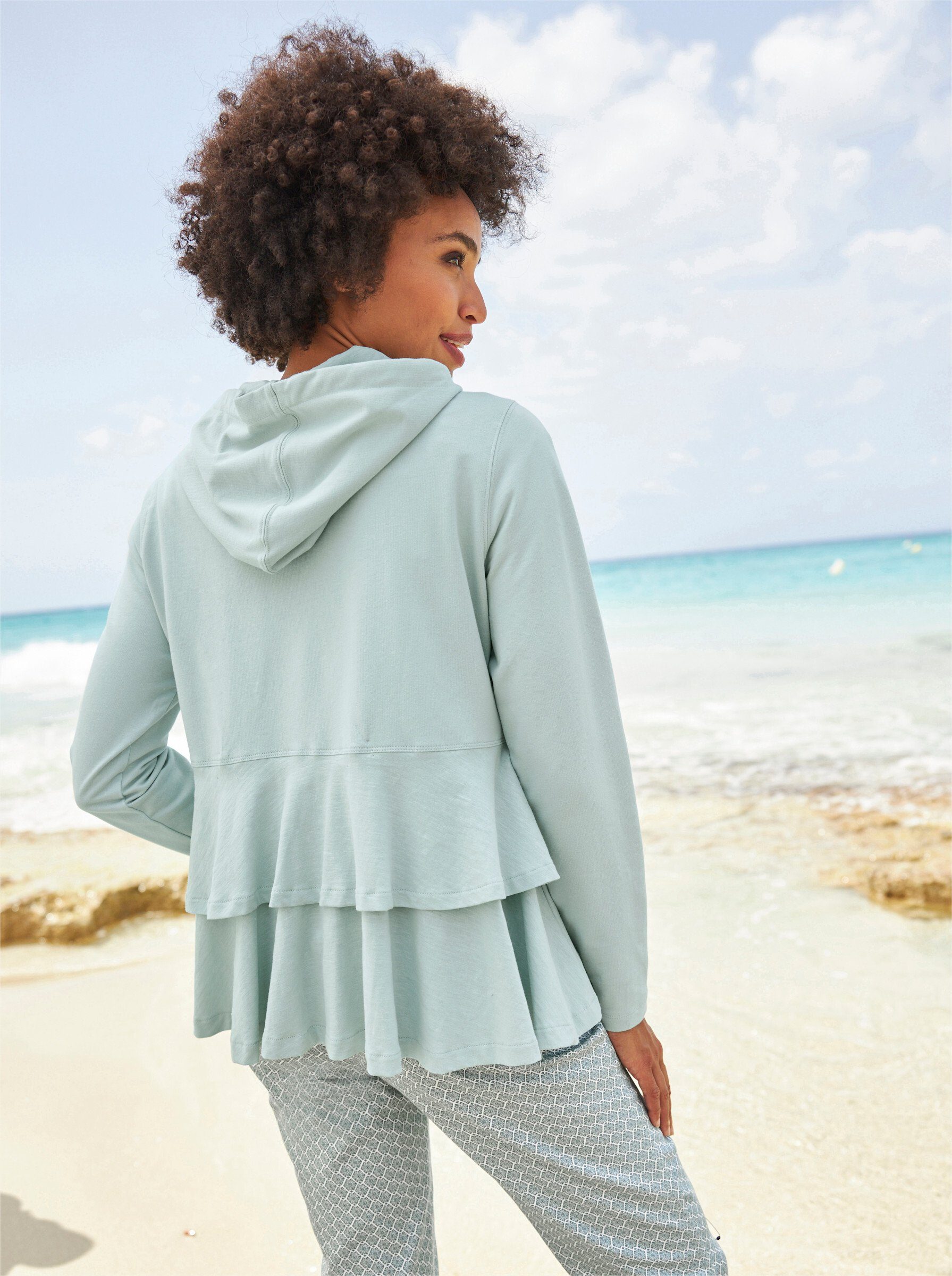 heine Shirtjacke Shirtjacke Langarm
