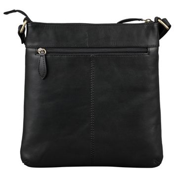 Benthill Umhängetasche Damen Echt Leder Shopper Handtasche Schultertasche Beutel Ledertasche, Schultergurt / Umhängegurt Reißverschlussfach