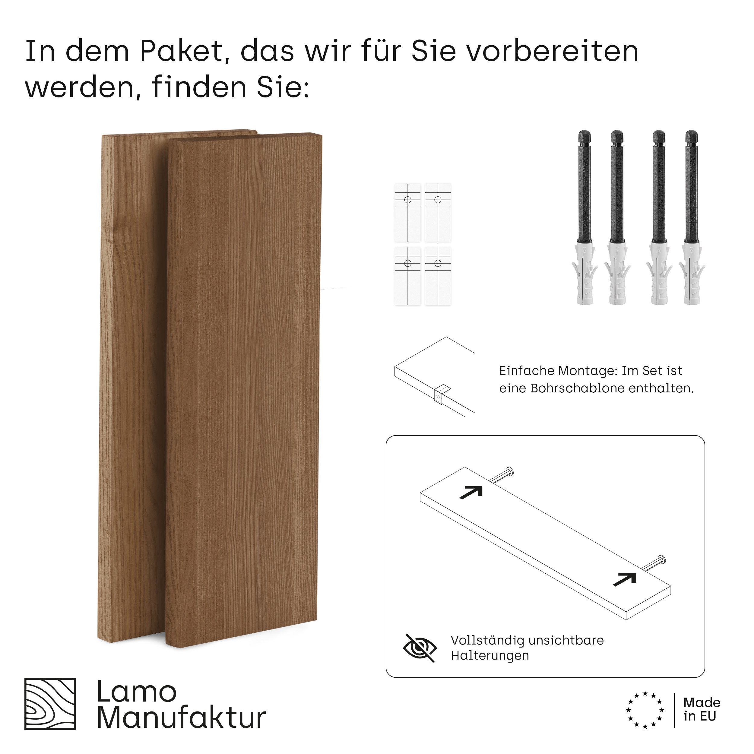 LAMO Manufaktur Wandregal LAMO Manufaktur 2 günstig online kaufen