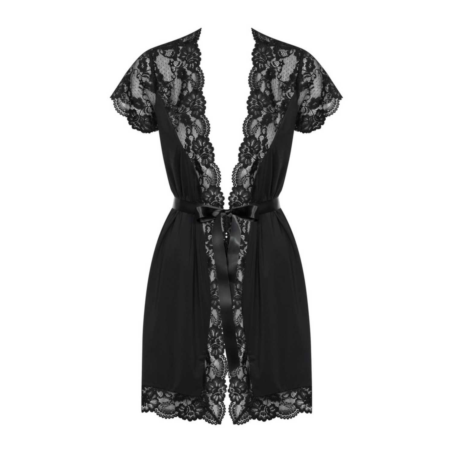 Obsessive Kimono Kimono 810 schwarz sexy, Synthetik