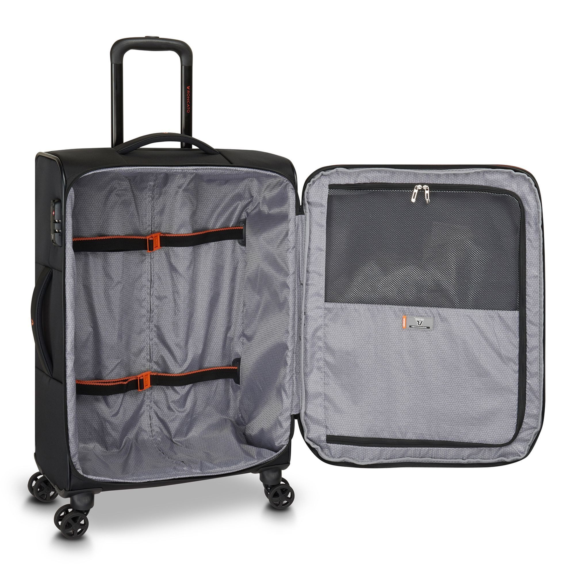 RONCATO Weichgepäck-Trolley Metropolitan, 4 Rollen, Nylon