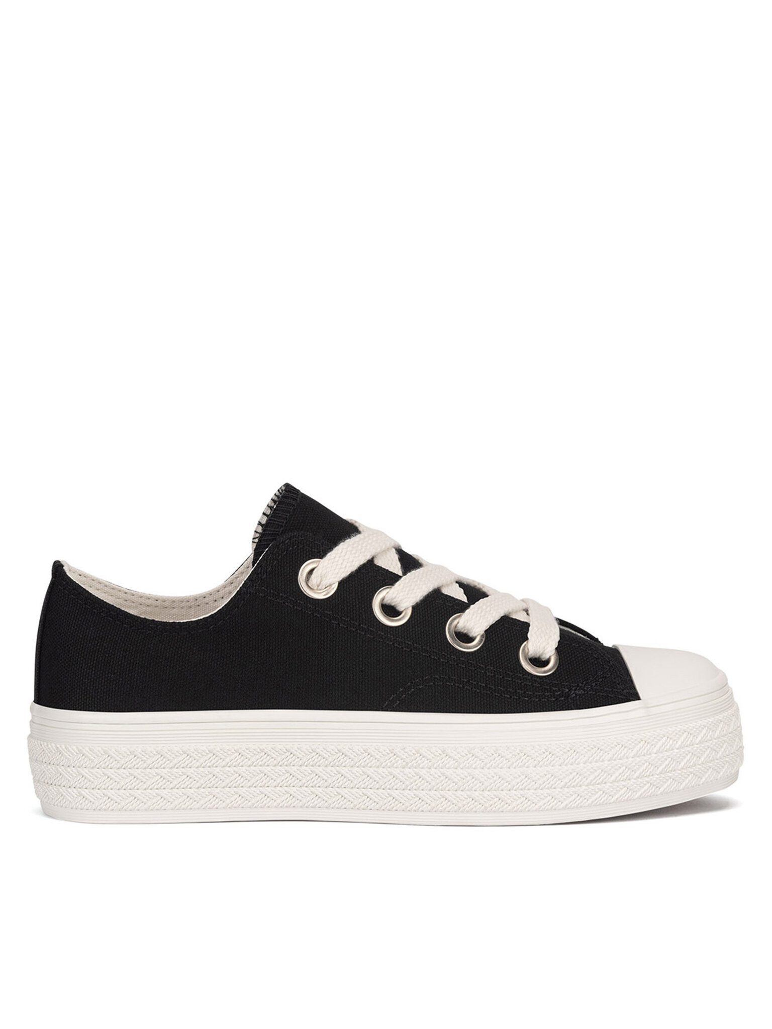 Jenny Fairy Jenny Fairy Sneakers aus Stoff Damen WFA2916-1 Schwarz Sneaker günstig online kaufen
