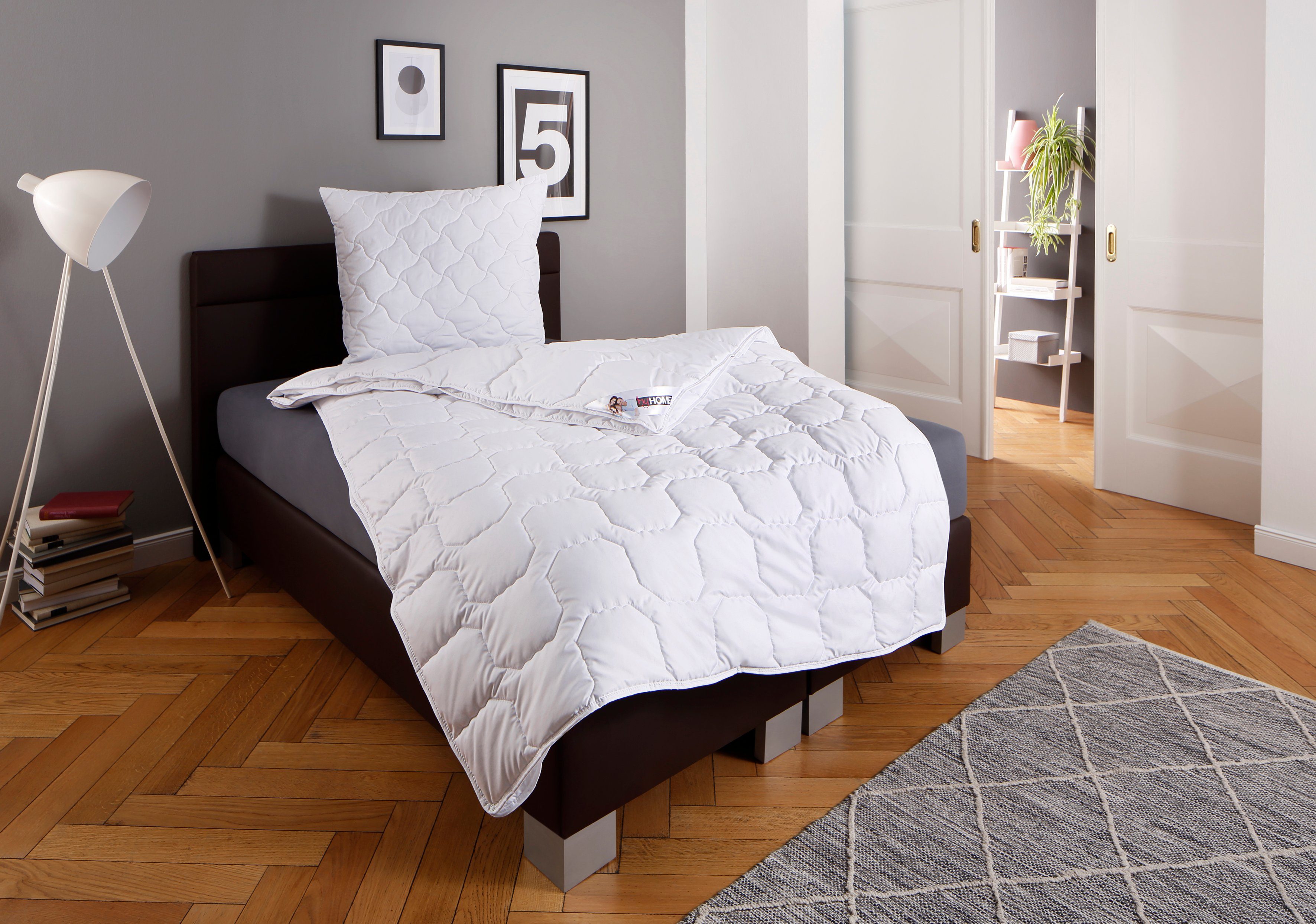 my home Microfaserbettdecke Fantasy, Bettdecke 135x200 cm, 155x220 cm, 200x günstig online kaufen