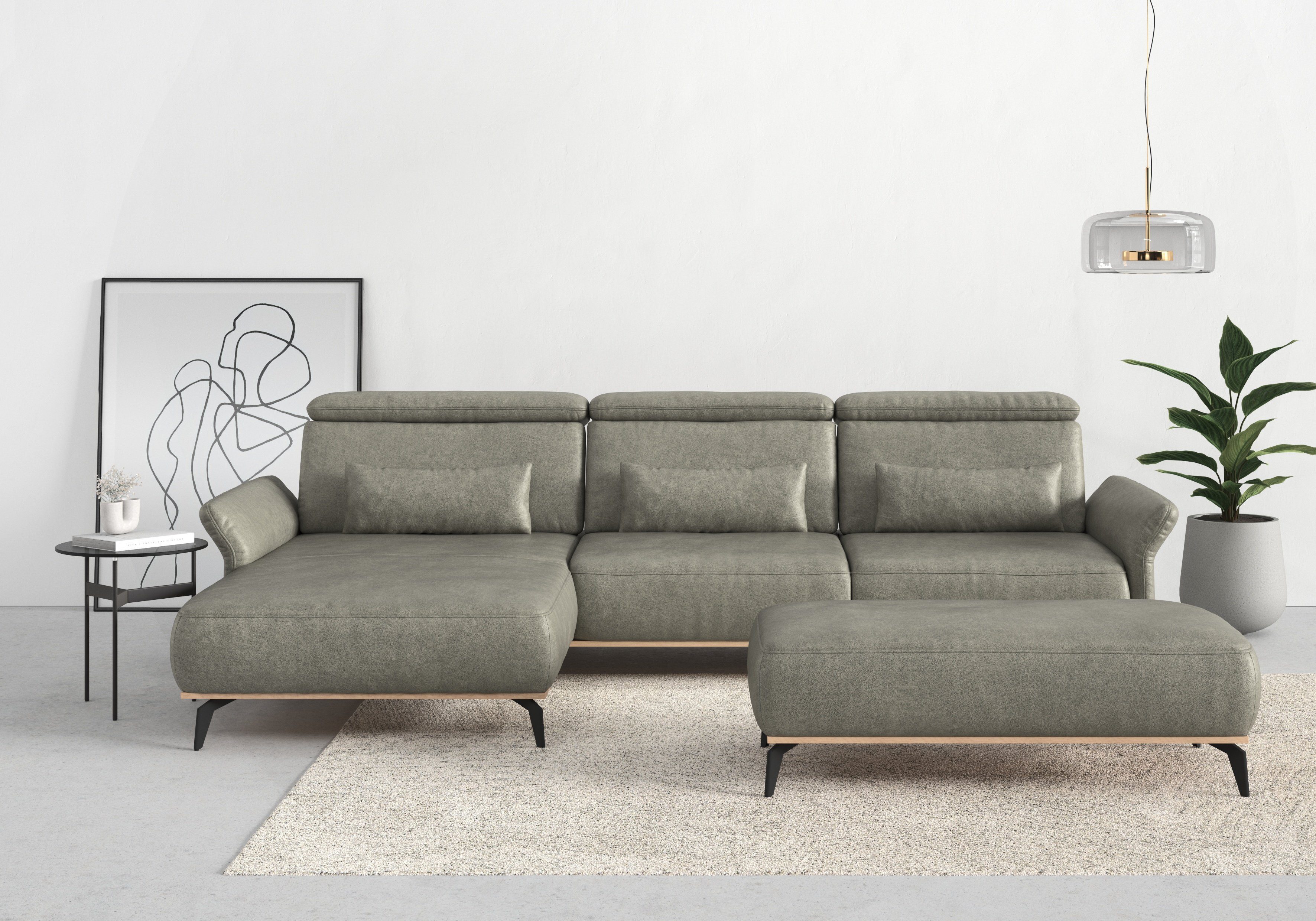 Places of Style Ecksofa Fjord L-Form, günstig online kaufen