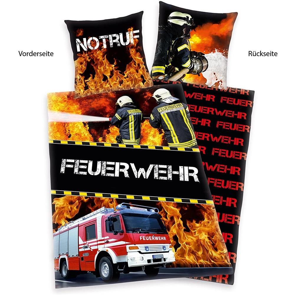 Herding Young Collection Jugendbettwäsche Feuerwehr, Renforcé, 2 teilig, 13 günstig online kaufen