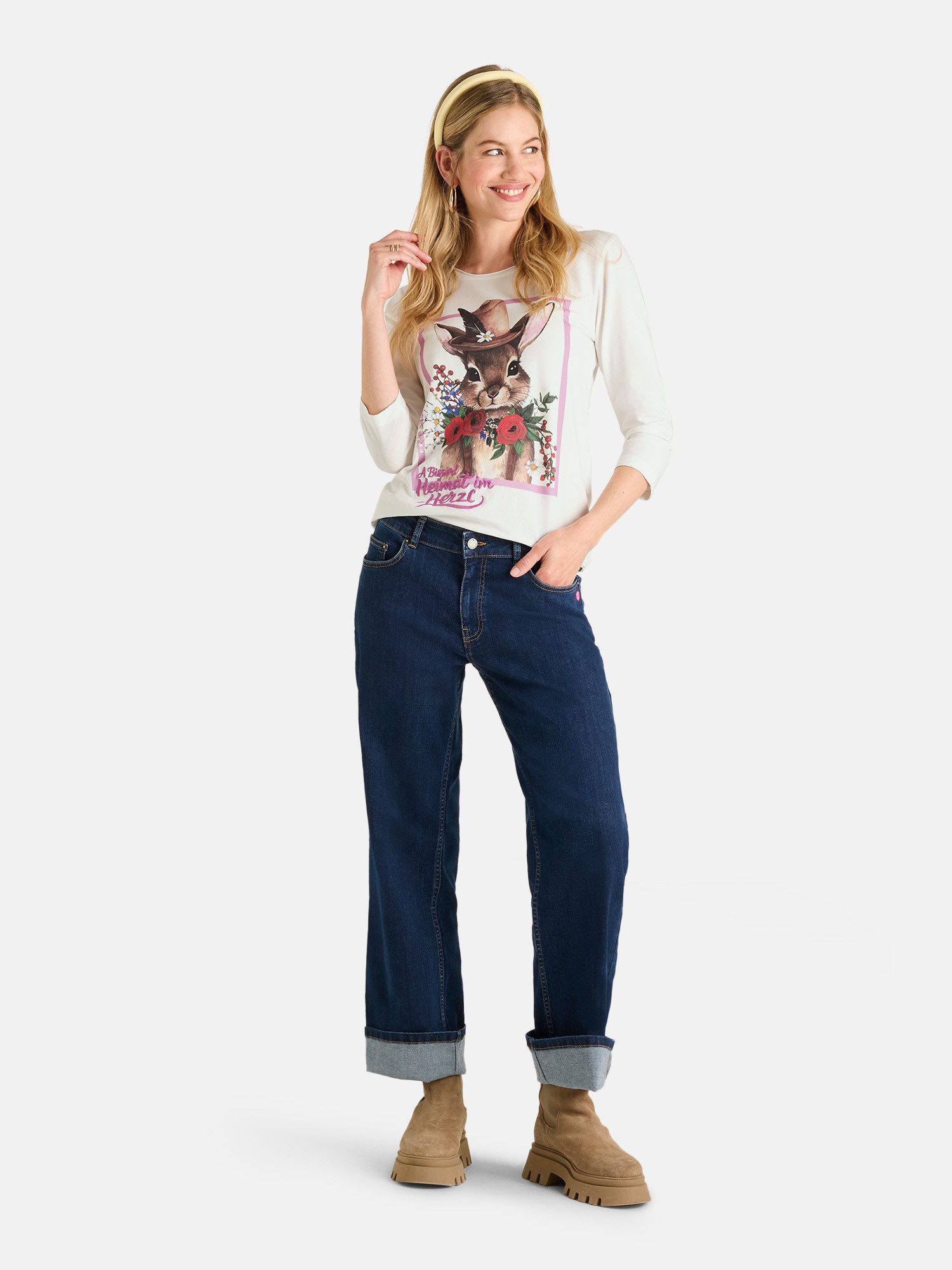 Lieblingsstück Longsweatshirt LeonaL mit 95% Baumwoll-Anteil