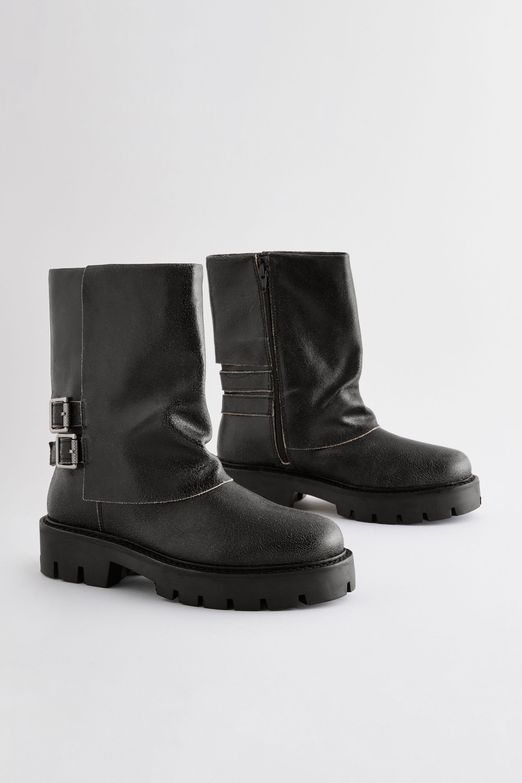 Next Forever Comfort® Bikerstiefel, Gamasche + Schnalle Bikerboots (1-tlg) günstig online kaufen