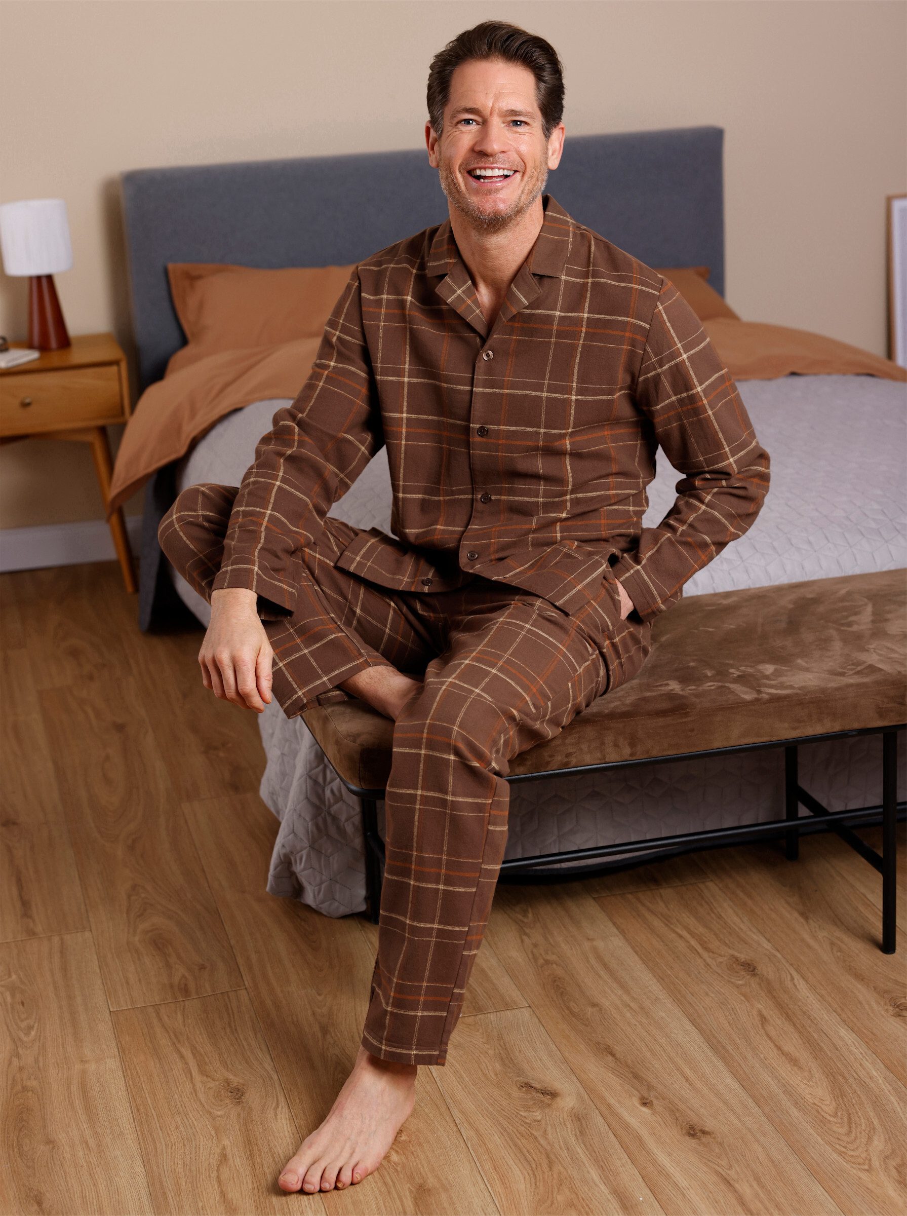 Witt Schlafanzug Pyjama Langarm