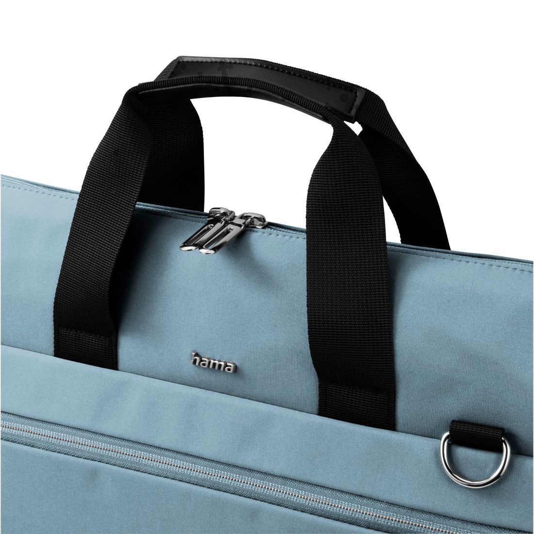 Hama Notebookrucksack Laptoptasche (34 – 36 cm (13,3 - 14,1), wasserabweisend, gepolstert), extralanger Reißverschluss