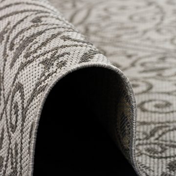 Designteppich Modern Flachgewebe Ruggy Barock Vintage, Pergamon, Rechteckig, Höhe: 4 mm