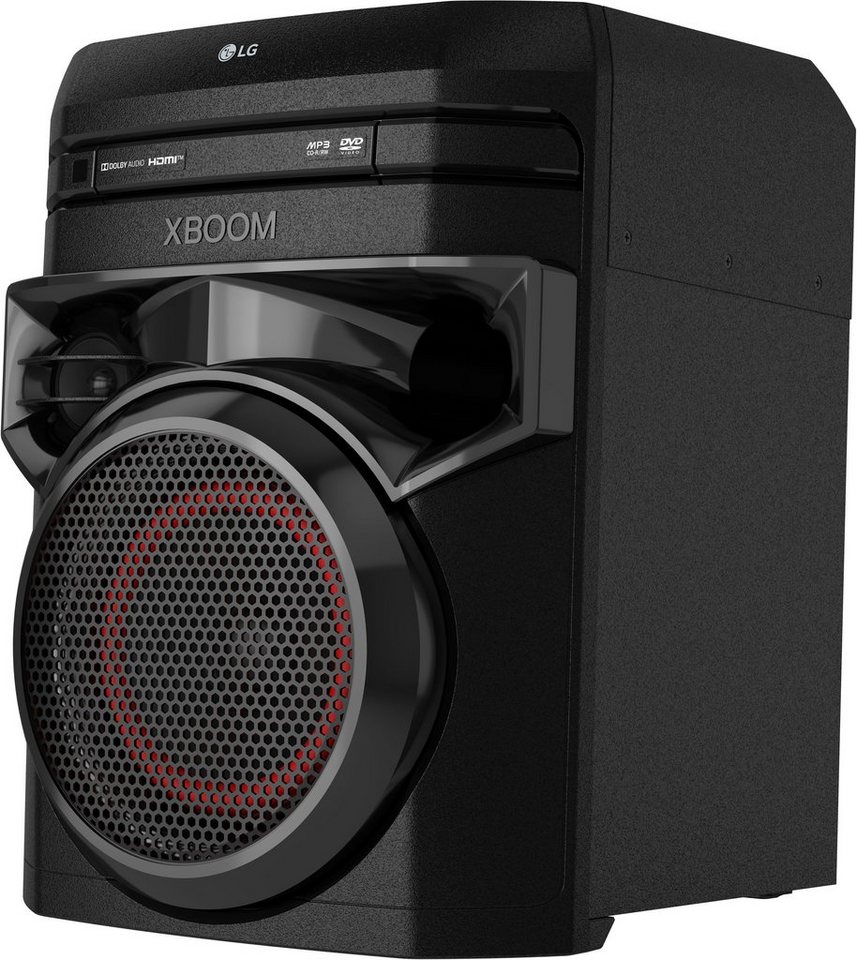LG XBOOM ON2DN Onebody-Soundsystem 2.1 Party-Lautsprecher (Bluetooth),  Onebody-Soundsystem mit zwei Lautsprechern inkl. 6,5-Zoll-Subwoofer