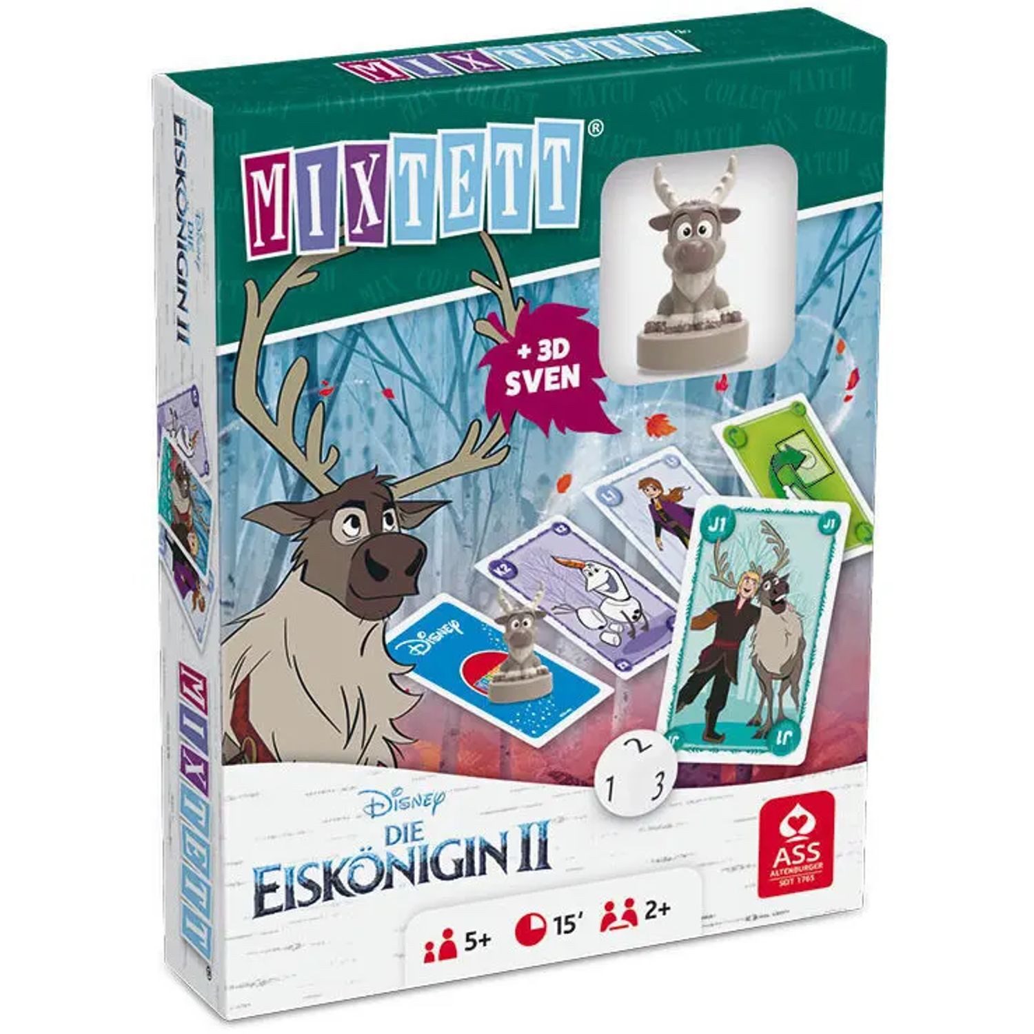 Cartamundi Spiel Mixtett - Disney Die Eiskönigin 2 Set 4 (Sven)