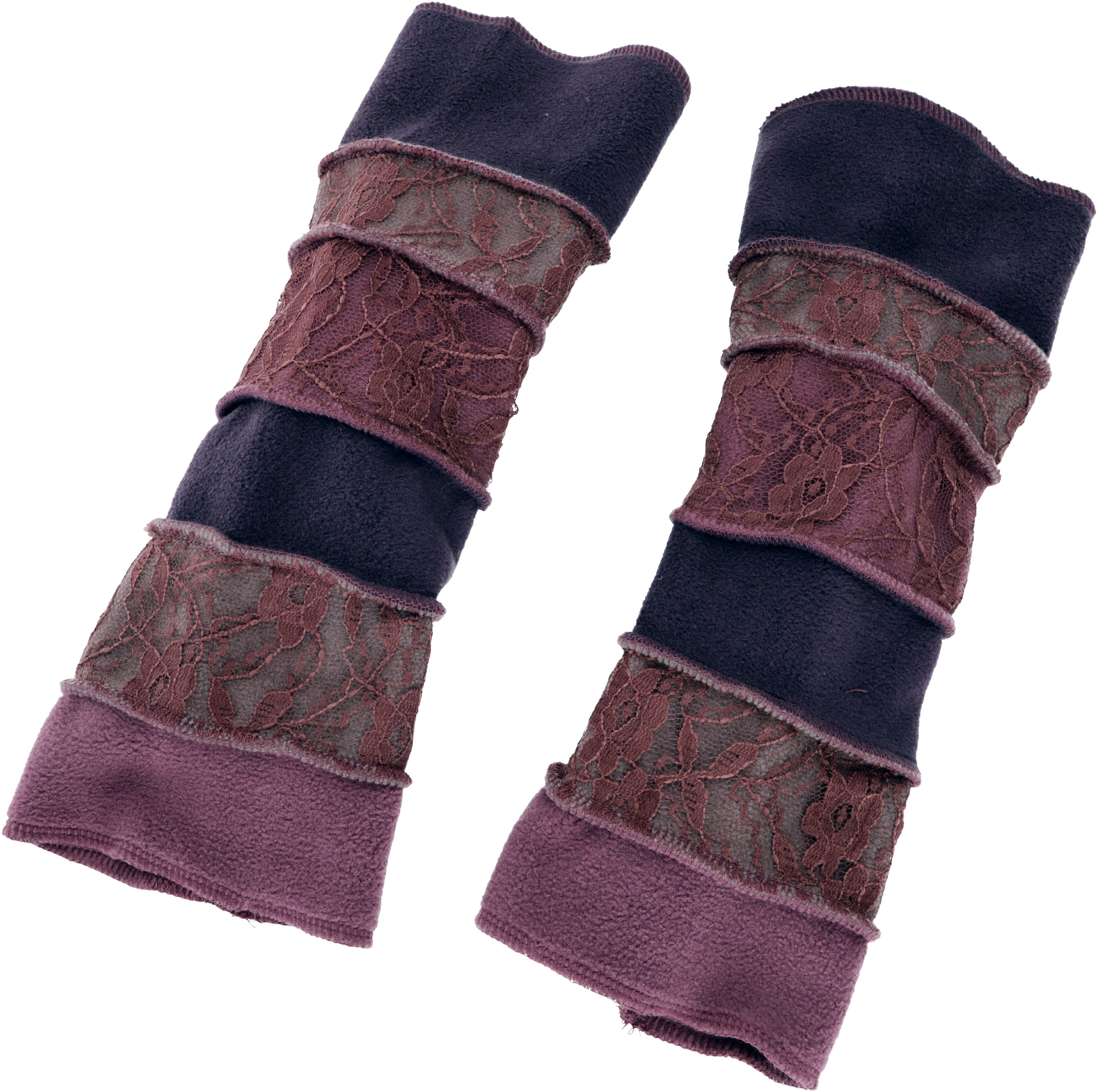 Guru-Shop Strickhandschuhe Elfen Handstulpen, Boho Pulswärmer günstig online kaufen