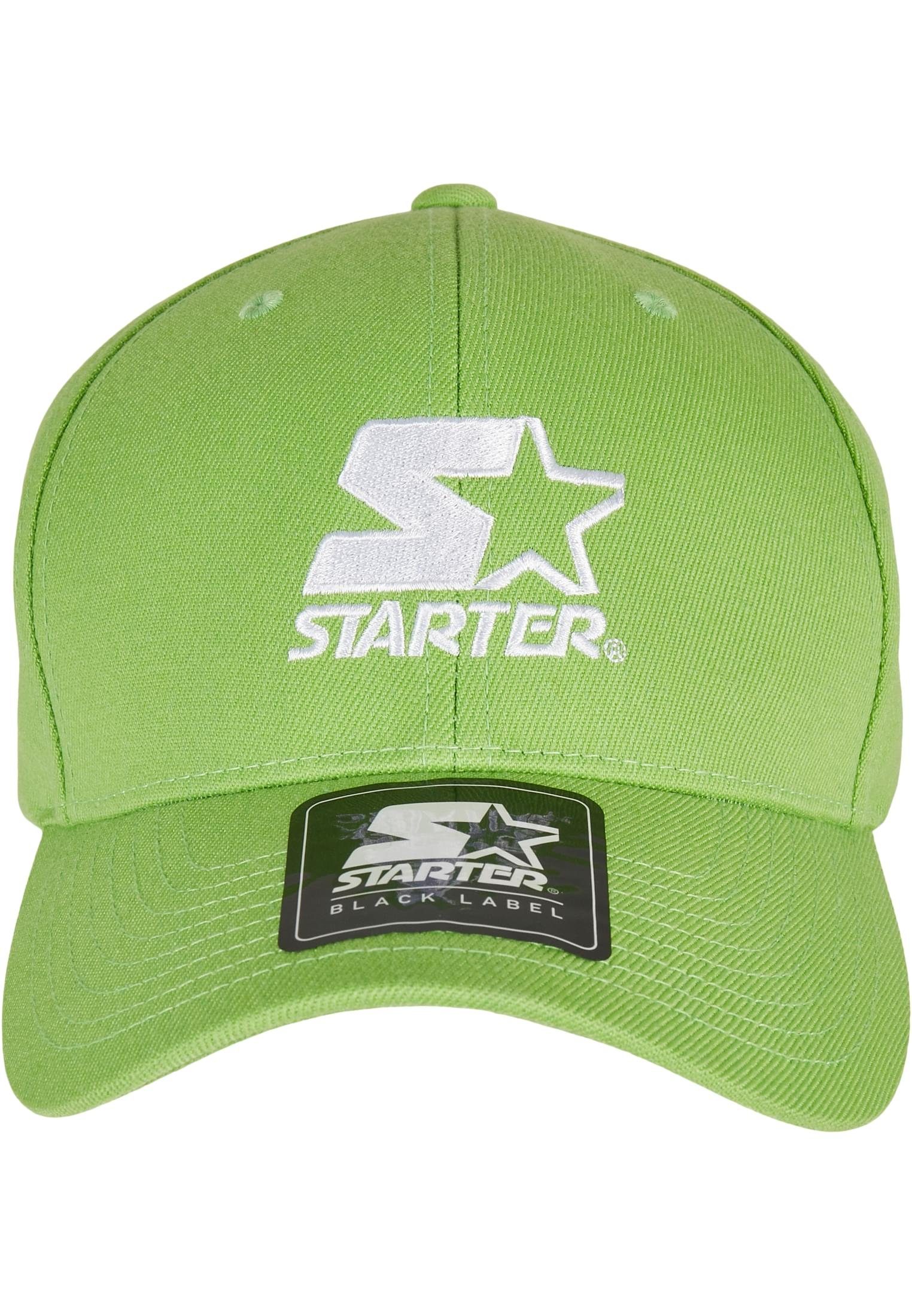 Herren Flexfit jadegreen Starter Flex Cap Label Logo Starter Black