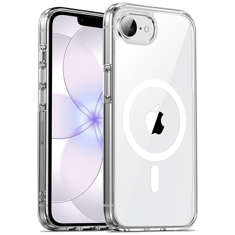FITSU Handyhülle Case für Apple iPhone 17e Hülle Transparent MagSafe kompatibel 6,1 Zoll, Ultraklare Schutzhülle für Apple iPhone 17e Case Hybrid Hülle Cover