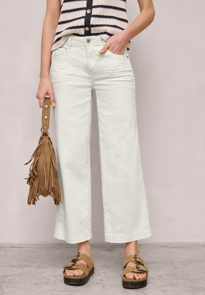 STREET ONE STUDIO Stoffhose Middle Waist