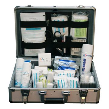 Sport-Thieme Erste-Hilfe-Koffer Sanitätskoffer Ungefüllt, Spezielles Stecksystem für individuelle Fächeraufteilung