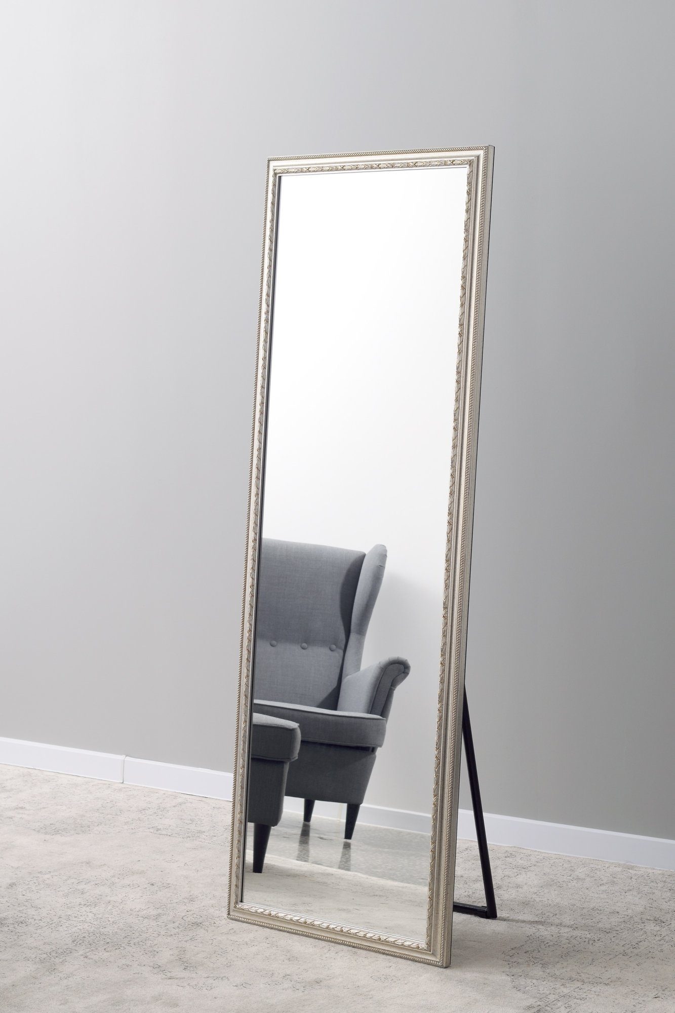 MySpiegel.de Standspiegel Paco Holzrahmen