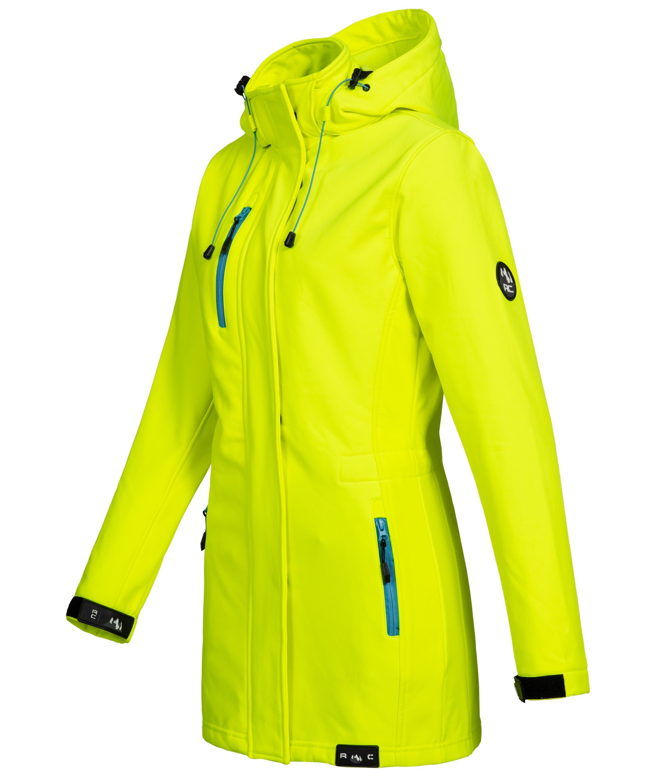 Rock Creek Softshelljacke Damen Softshellmantel Wanderjacke D-423