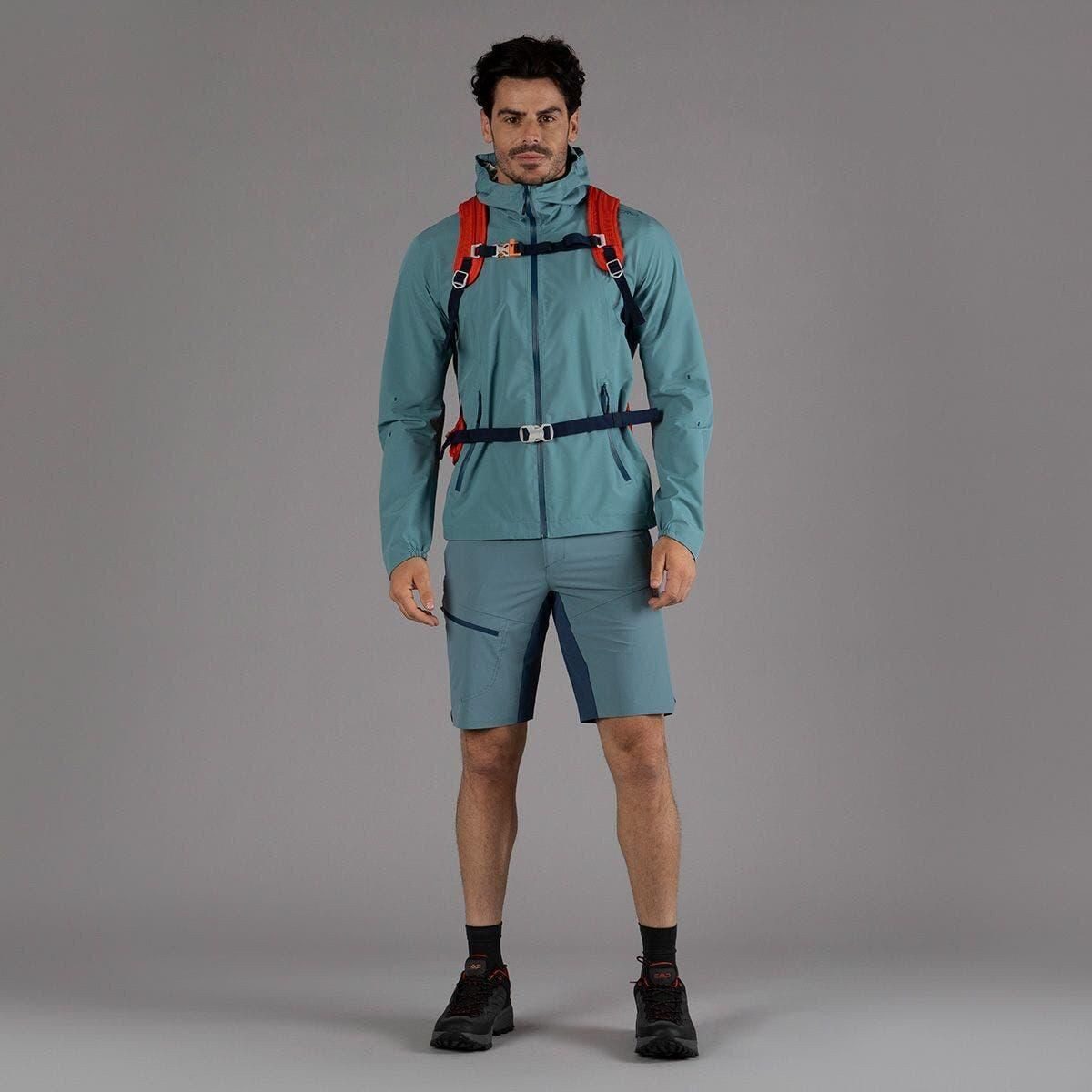 CMP Skijacke MAN Jacket FIX Hood Hochfunktionale Outdoor-Jacke mit Clima Protect®-Membran für
