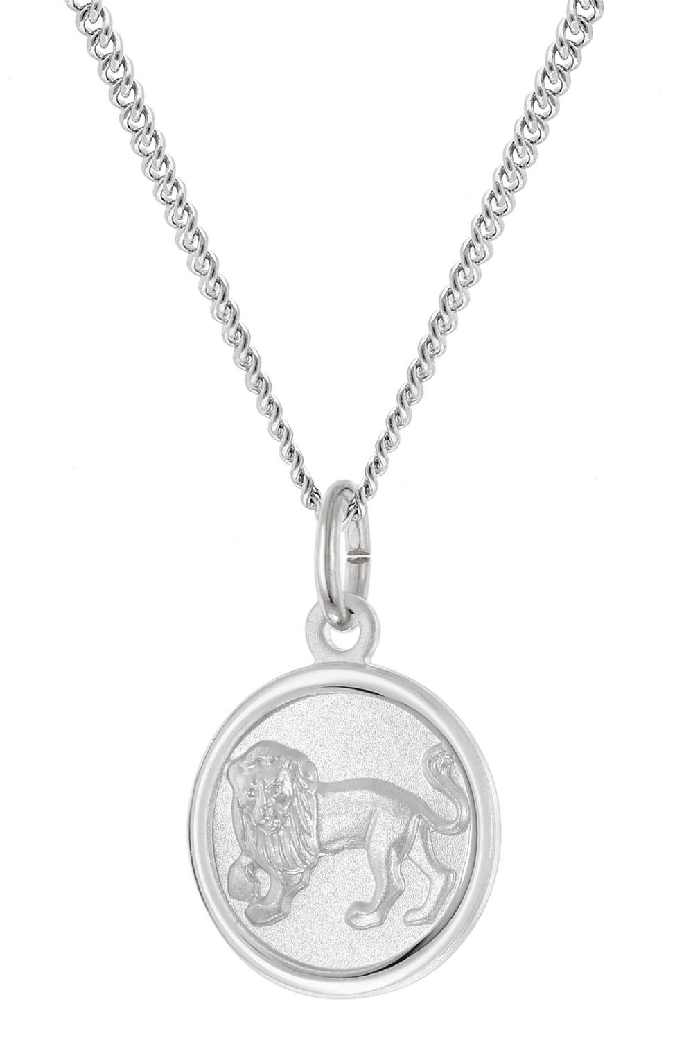 trendor Panzerkette Kinder-Sternzeichen Löwe 925 Silber