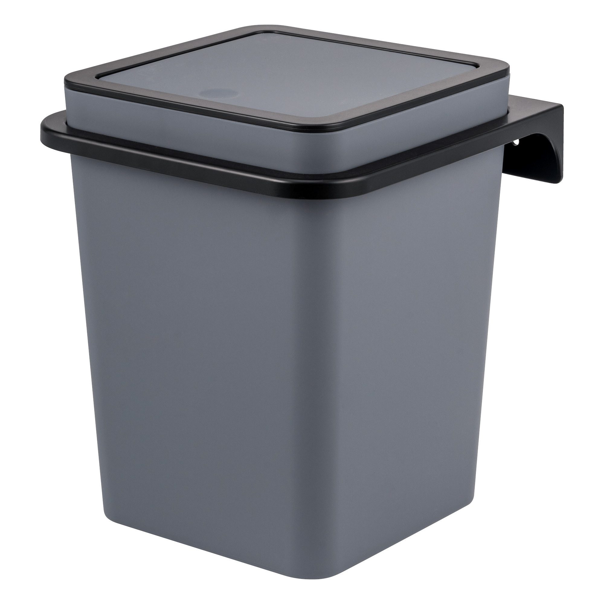 bremermann Kosmetikeimer eckiger Badeimer inkl. Wandhalterung, Kunststoff