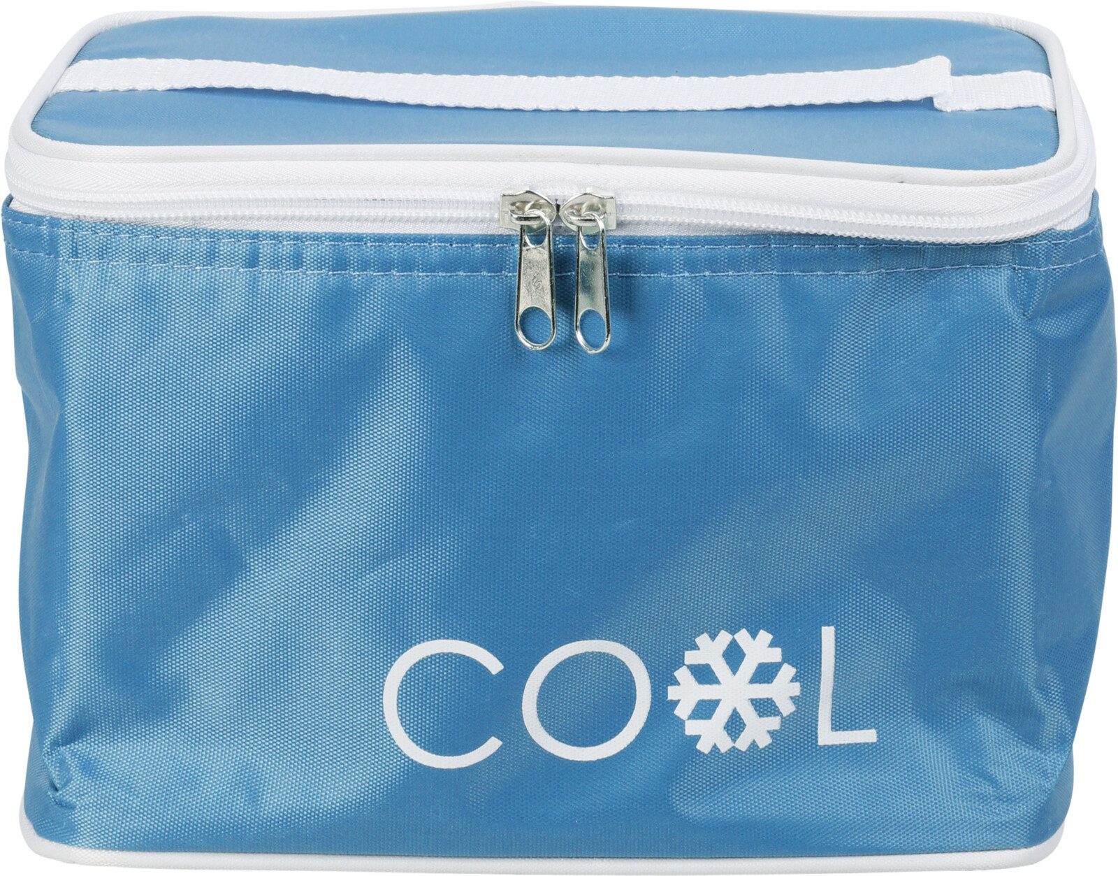 Koopman Thermobehälter Kühltasche Kühlbox Mini Getränkekühler Isotasche 15 x 21 x 15 cm Bunt, Polyester, (1-tlg), Blau, 4L Volumen, mit Tragegriff, Camping