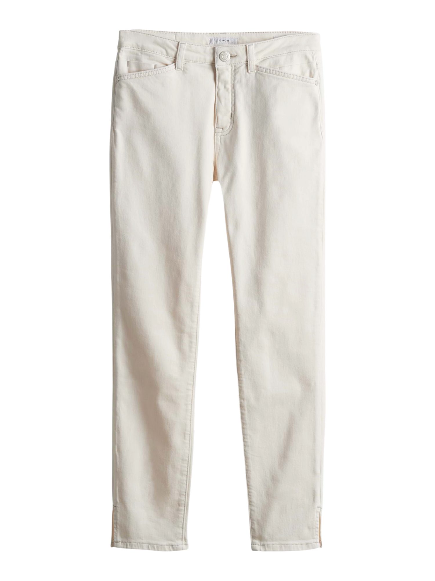 OPUS 5-Pocket-Jeans natur,Casual,Baumwolle,Unifarben,Skinny,Mittel