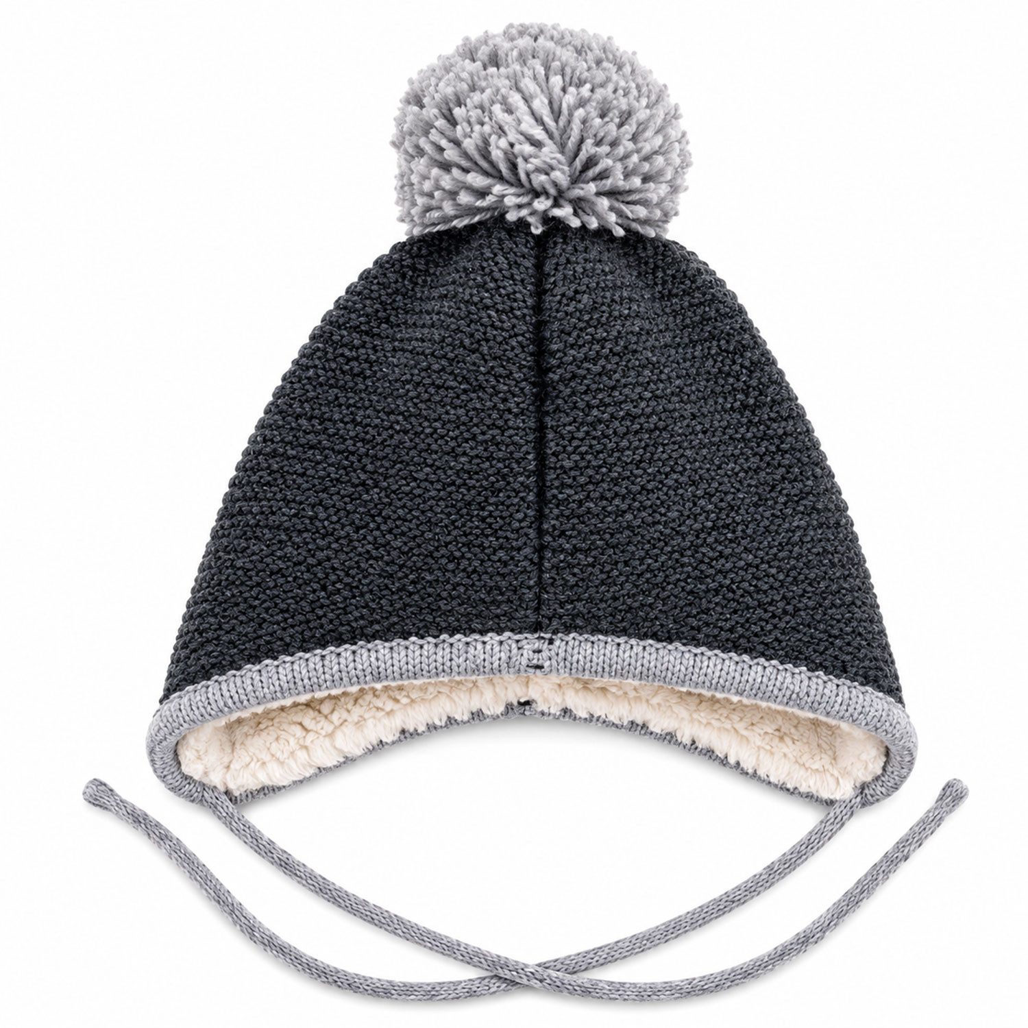 BONDI Trachtenhut Baby Kleinkinder Strickmütze 'Lausbub' 91584, Ant