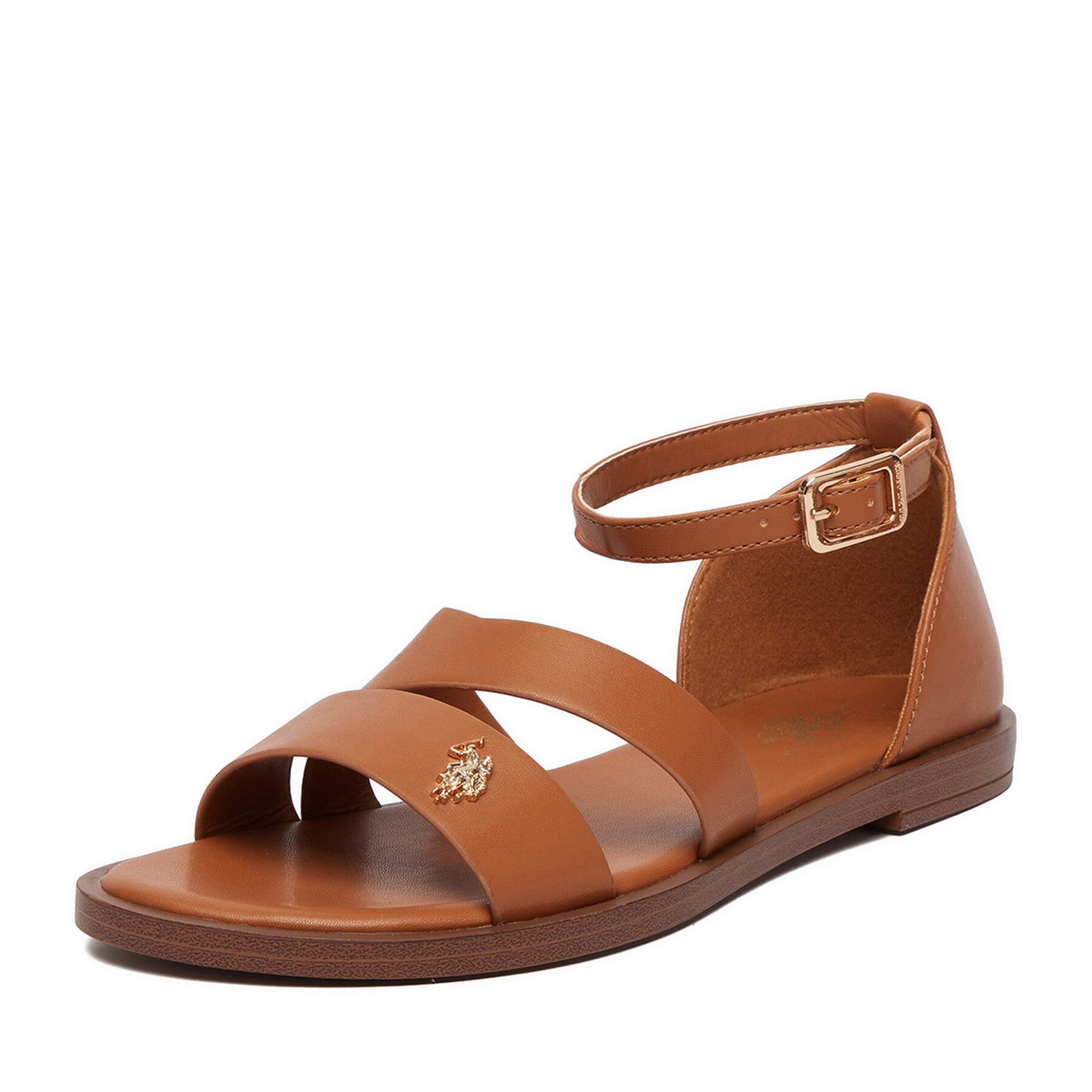 U.S. Polo Assn. US Polo Assn Damen-Sandalen in Braun Sandale