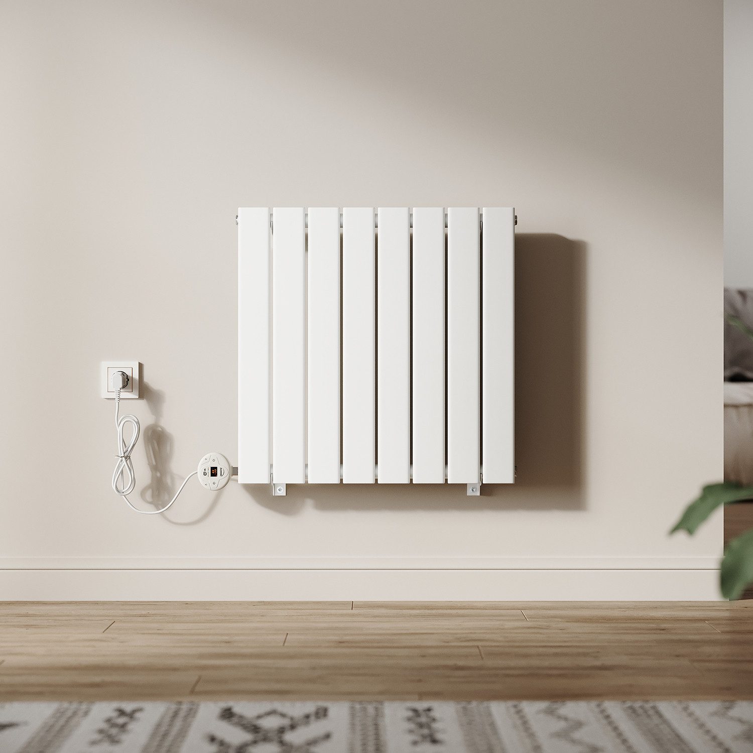 SONNI Elektro-Heizkörper Elektro-Heizkörper mit WiFi-Fernbedienung,Temperat günstig online kaufen