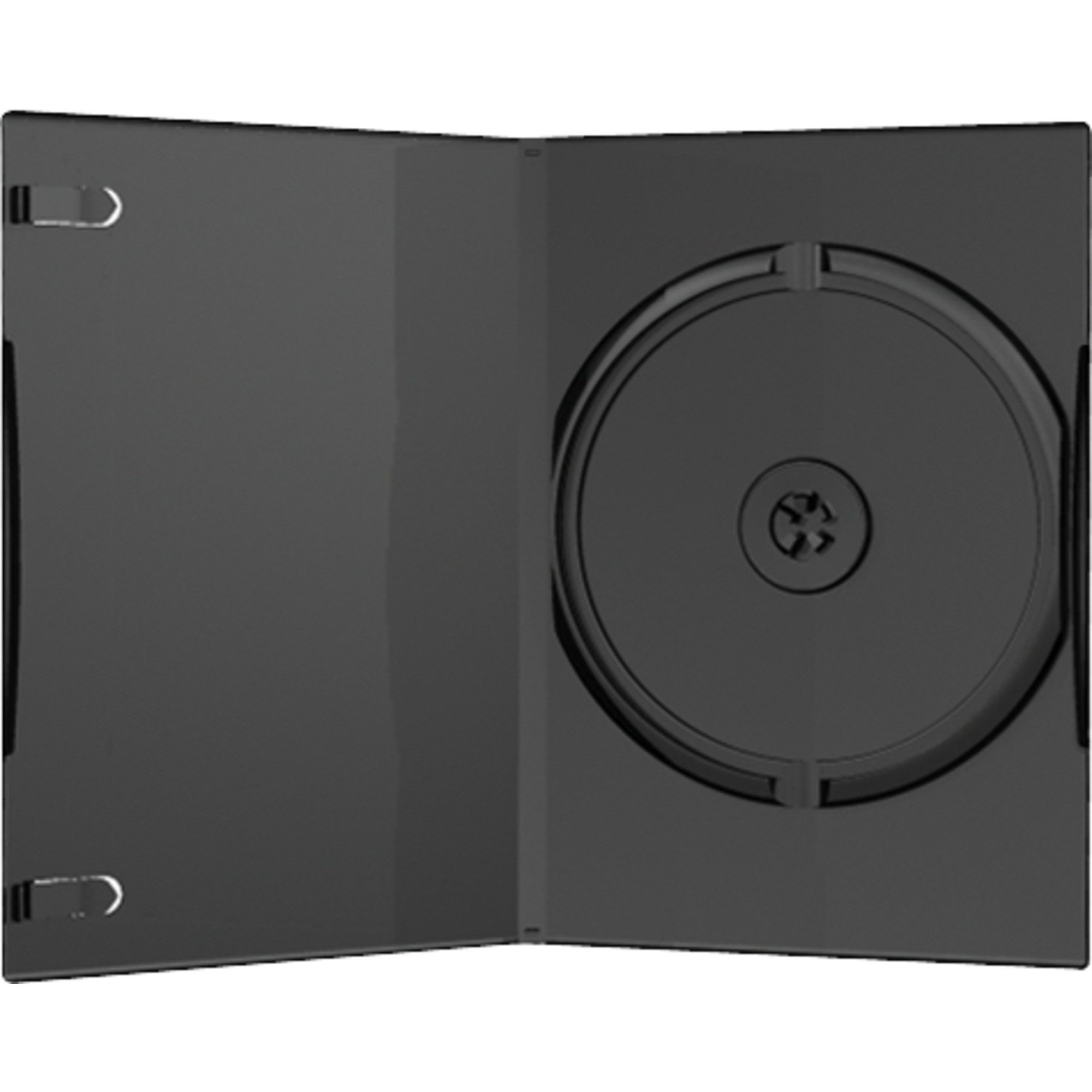 Mediarange Aufbewahrungsbox MediaRange DVD Case Single black (50 Stück)