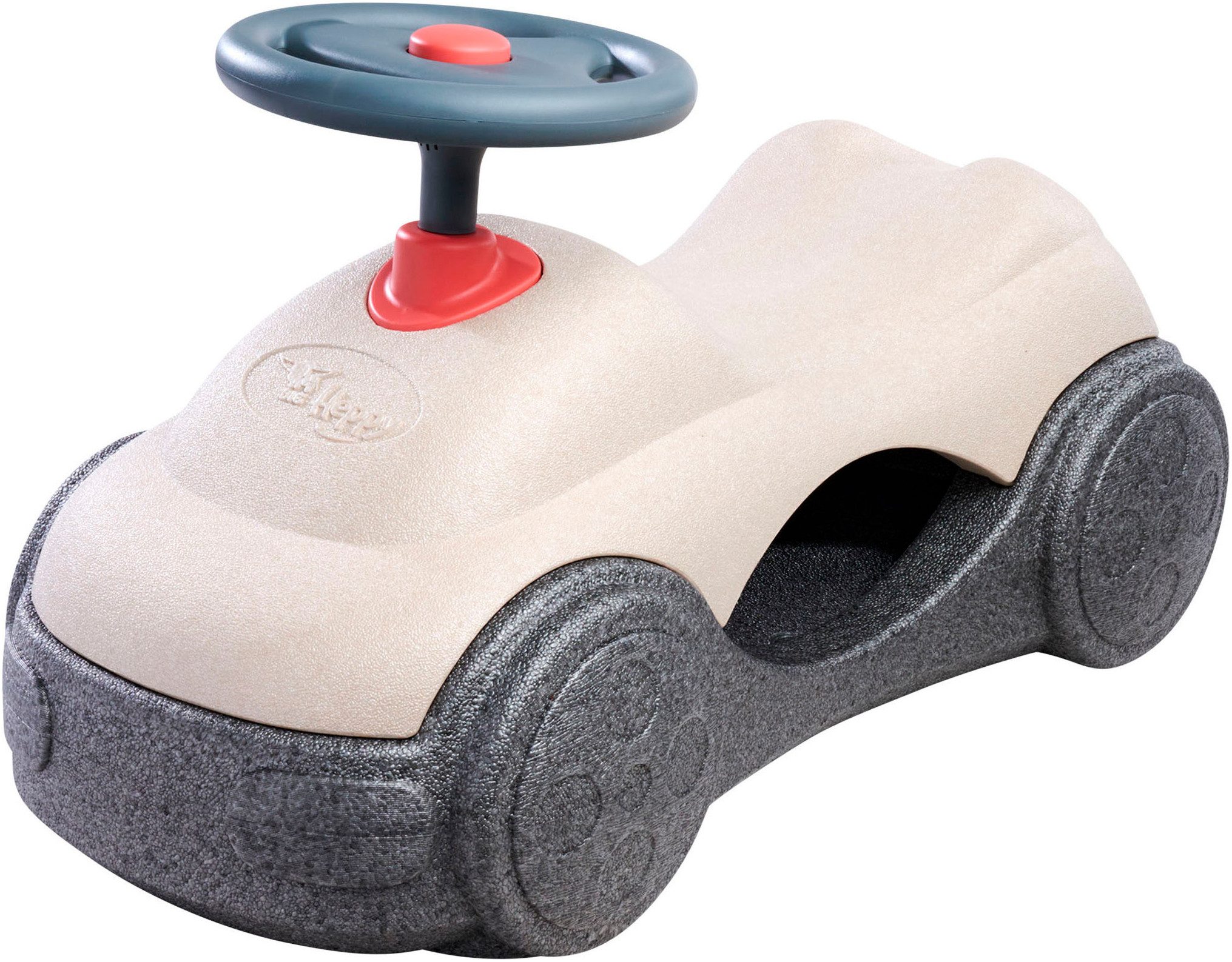 BIG Rutscherauto BIG Heppy Car, Kübelrutscher, Babyrutscher, Babyrollbrett, Caster-Board