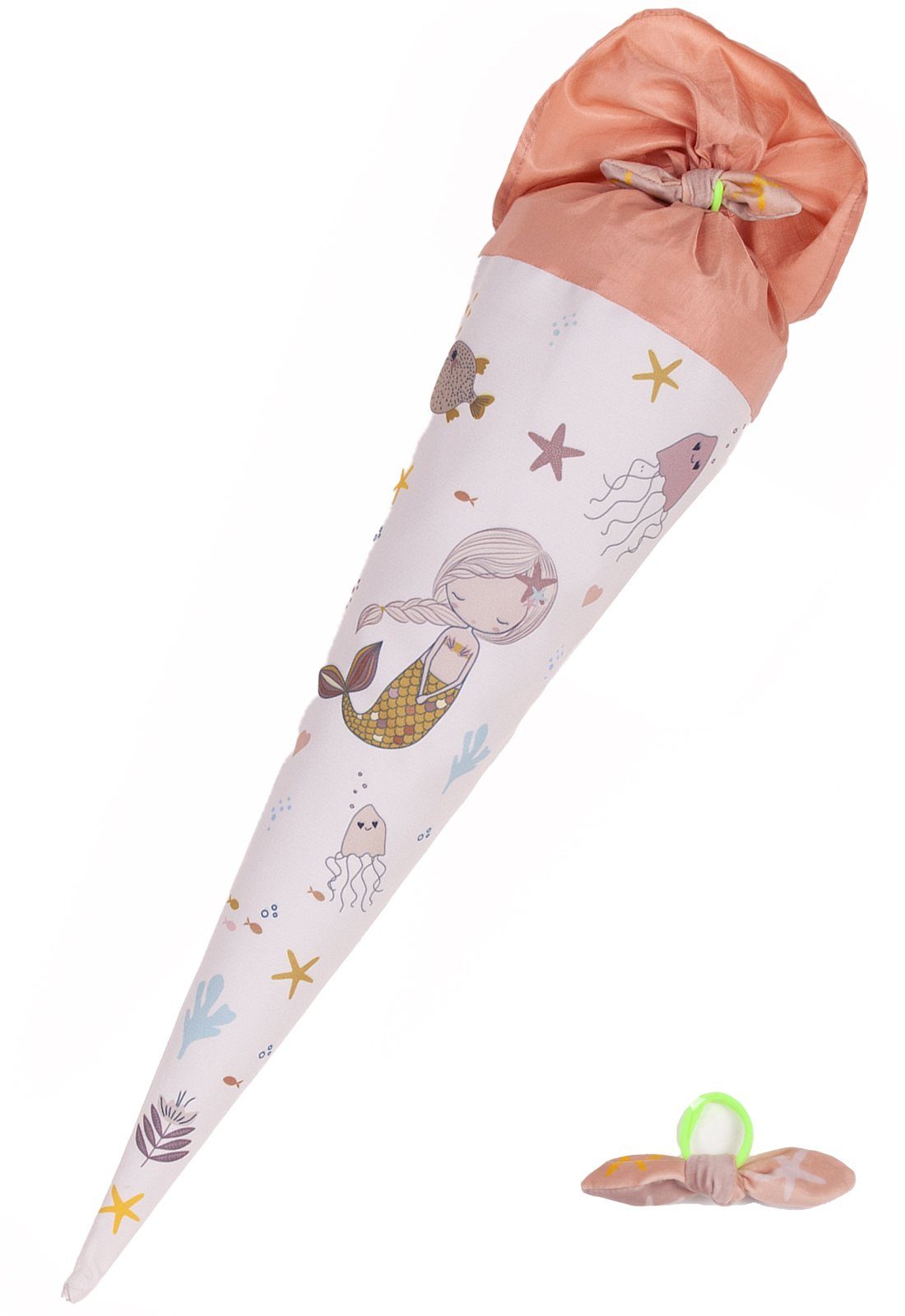 coopz Schultüte Meerjungfrau Rosa 70 cm - Personalisierung möglich