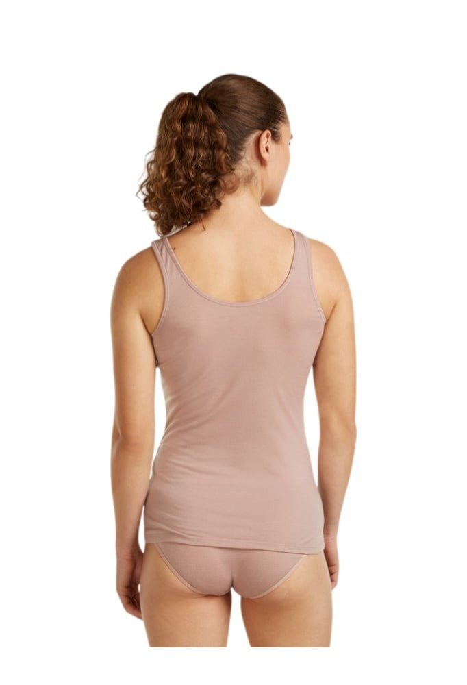 Icebreaker Tanktop Unterwäsche Tank Top Siren - Merinowolle - rosa Damen