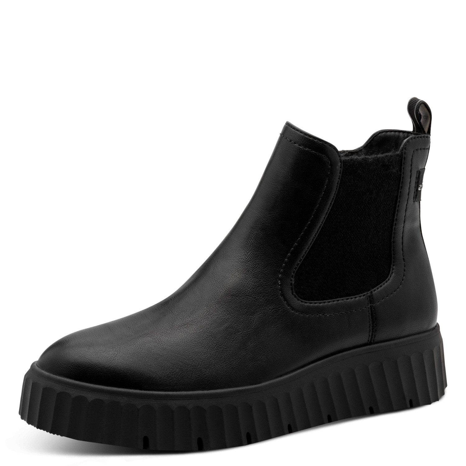 Tamaris Chelseaboots Plateau, Stiefelette mit praktischem Innenreißverschluss