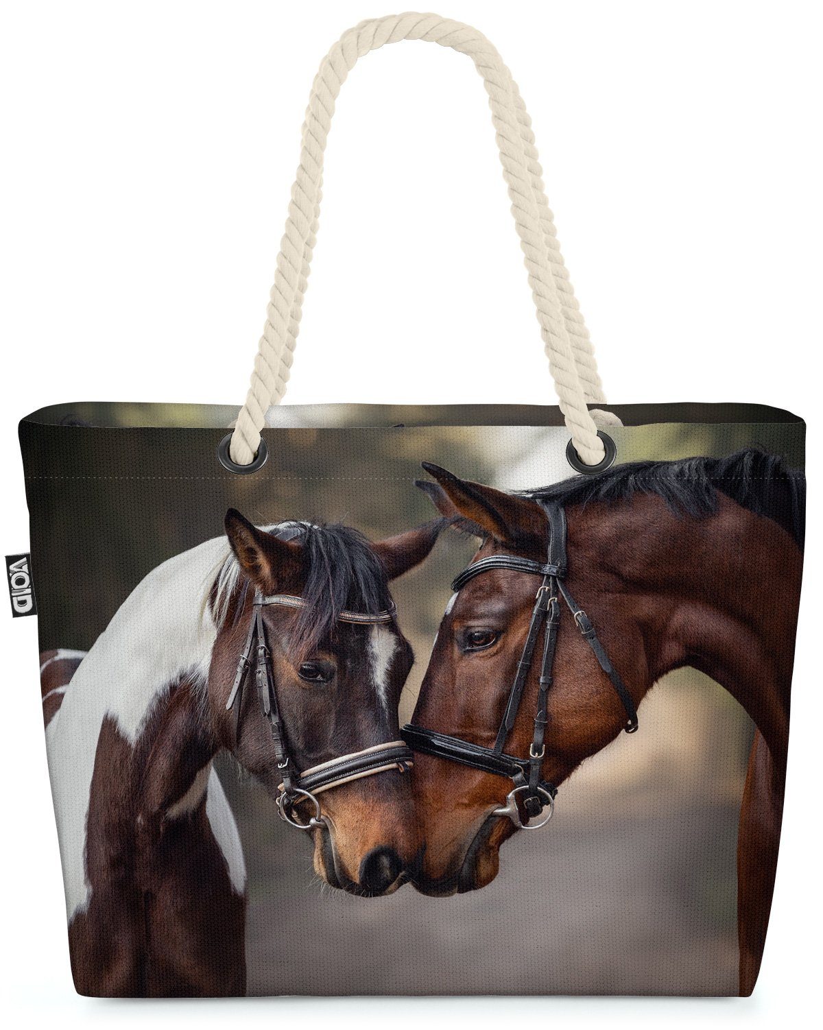 Preisbewusst VOID Strandtasche (1-tlg), Zaumzeug Fohlen Sommer Pferdedecke Sattel Pferde Pferdehalfter Reiten