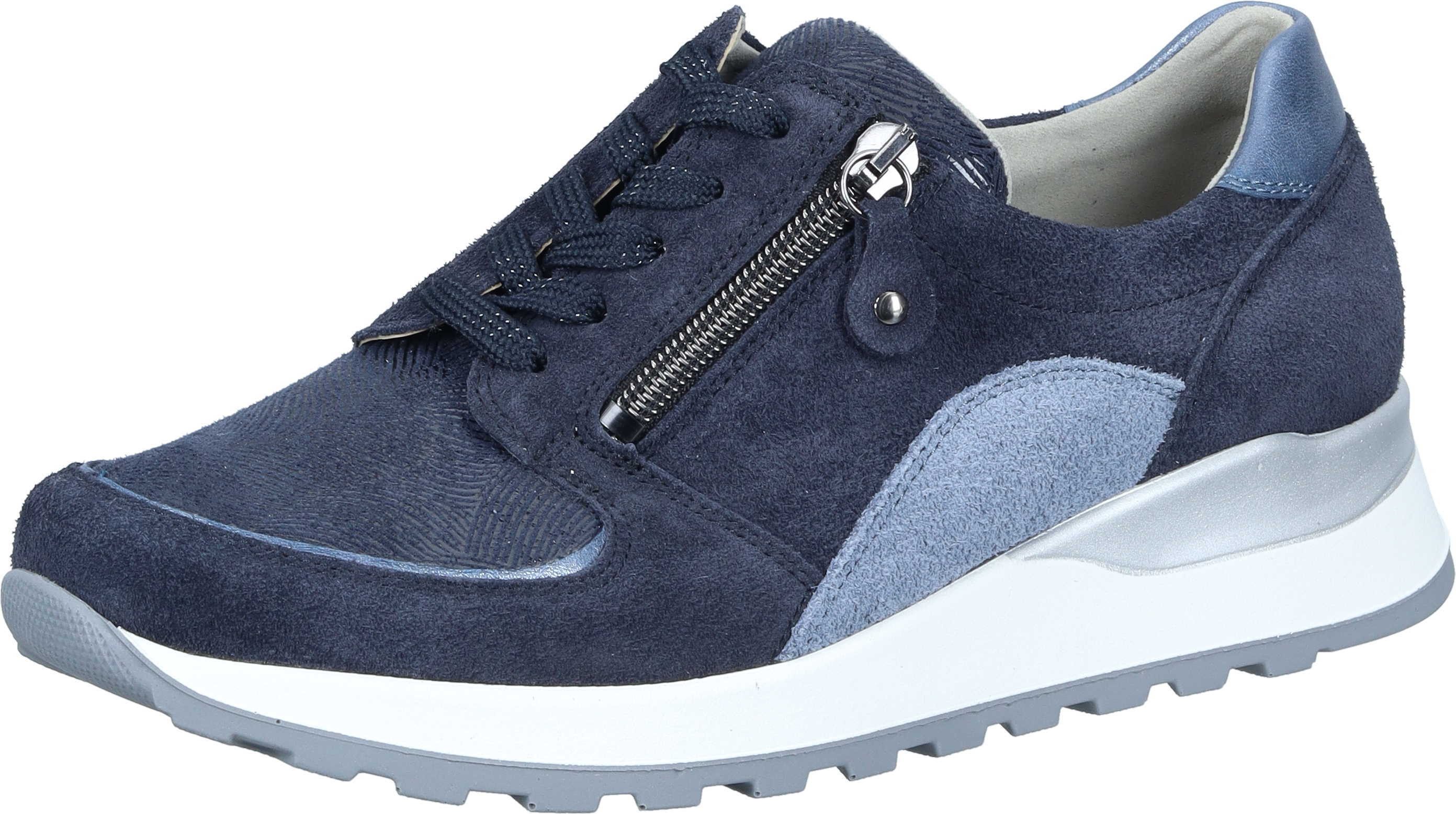 Waldläufer Schnürer Schnürschuh aus Stretch Material