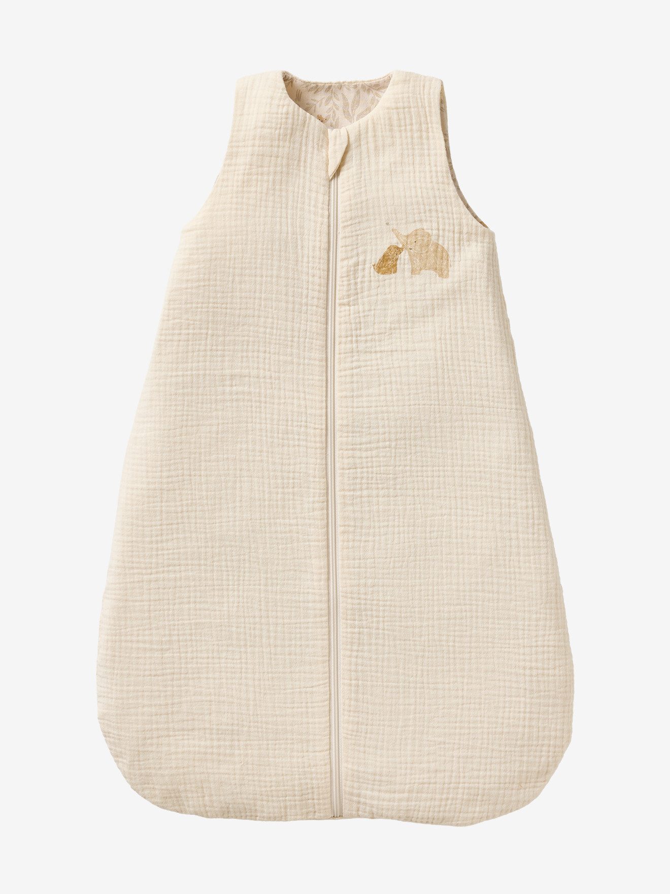 vertbaudet Babyschlafsack Baby Sommer-Schlafsack aus Musselin BABYLON TOG 1, Sommerschlafsack, 1 TOG